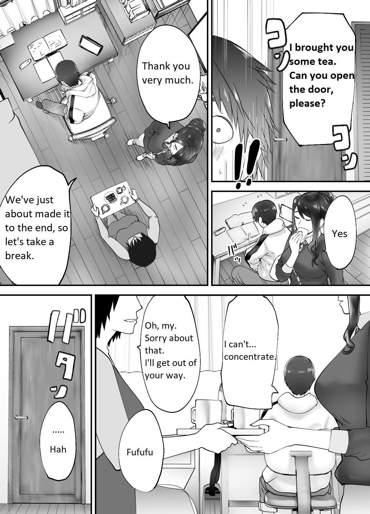 My Childhood Friend Is Doing It With My Mom [Pink Taro] - Chapter 3 — Page 47