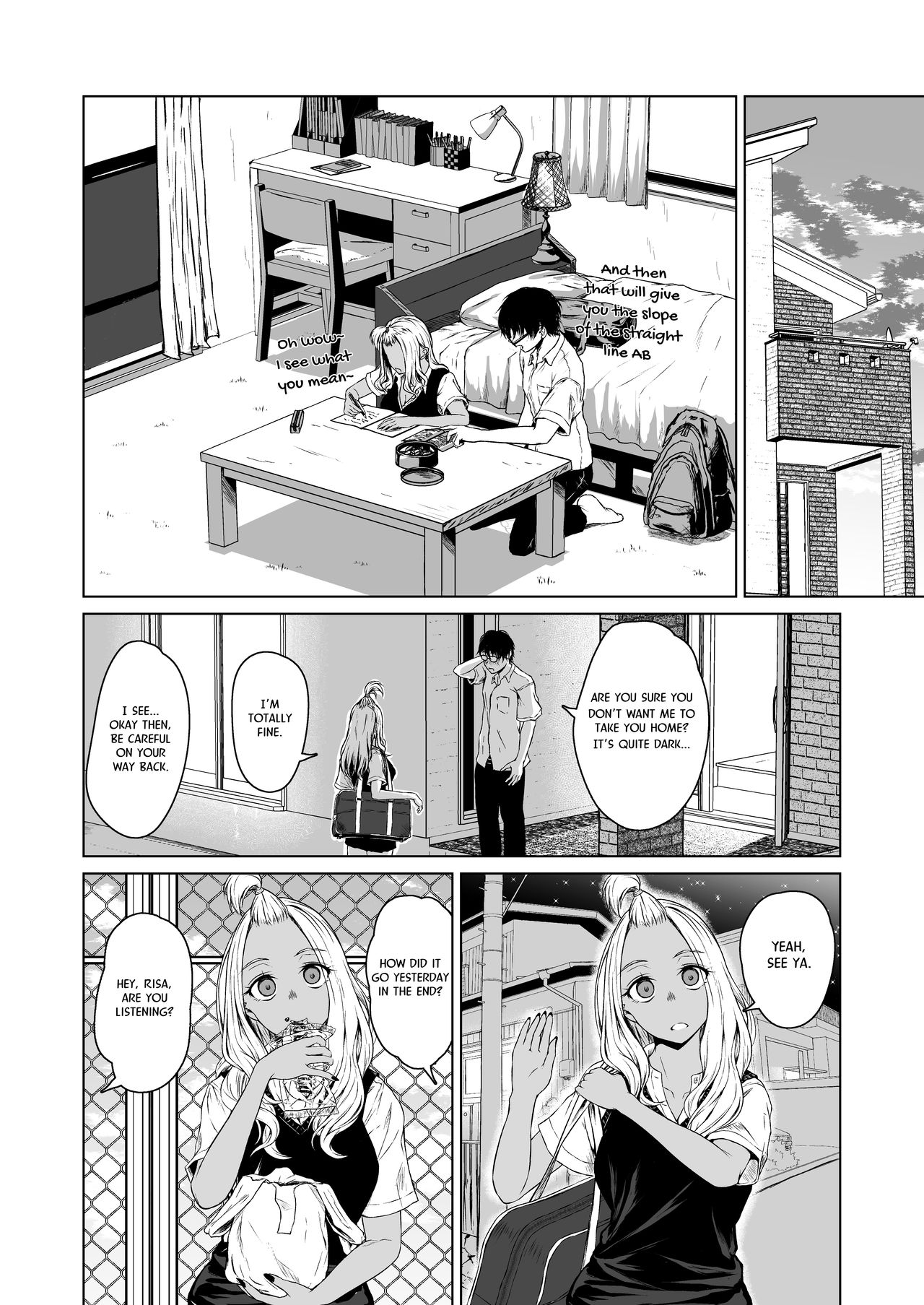 A Week-Long Relation Between a Gyaru and an Introvert [Tamabi] - Chapter 1 — Page 12
