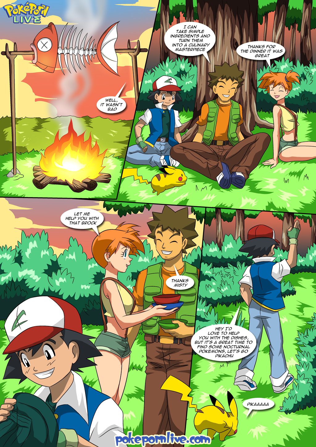 A Midsummer Afternoon (Pokemon) [Palcomix] - Chapter 1 — Page 6