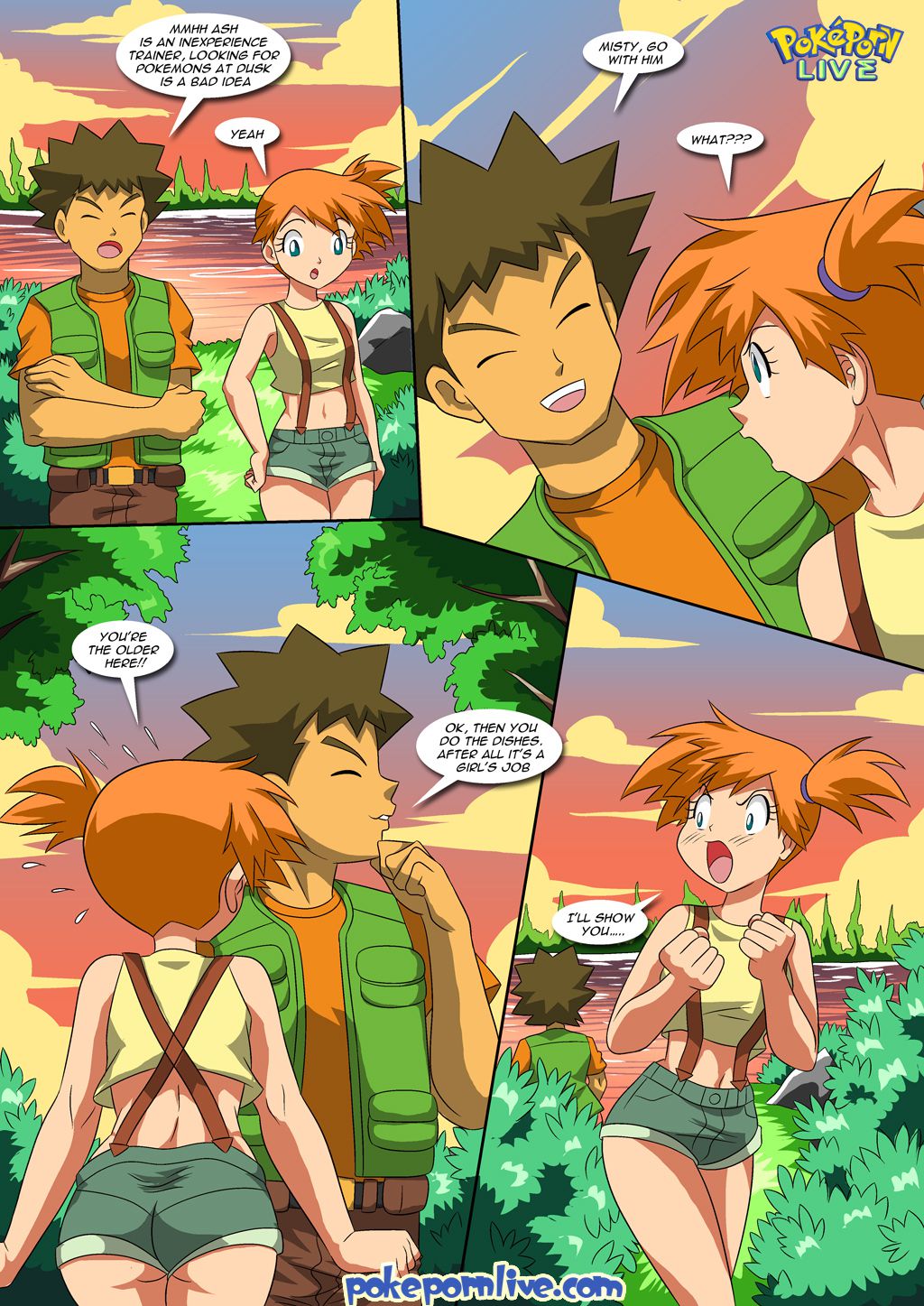 A Midsummer Afternoon (Pokemon) [Palcomix] - Chapter 1 — Page 7