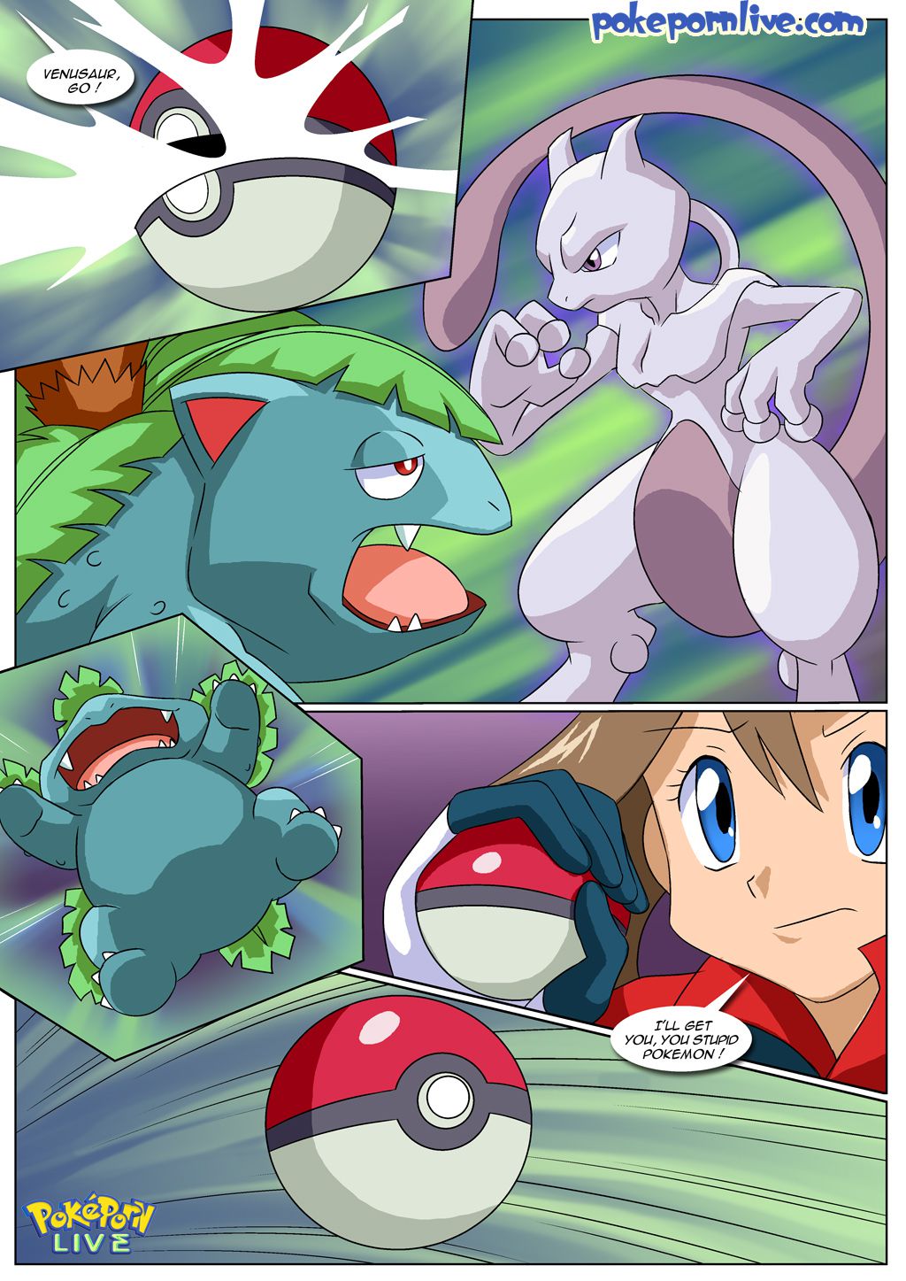 A Tough Capture (Pokemon) [Palcomix] - Chapter 1 — Page 6