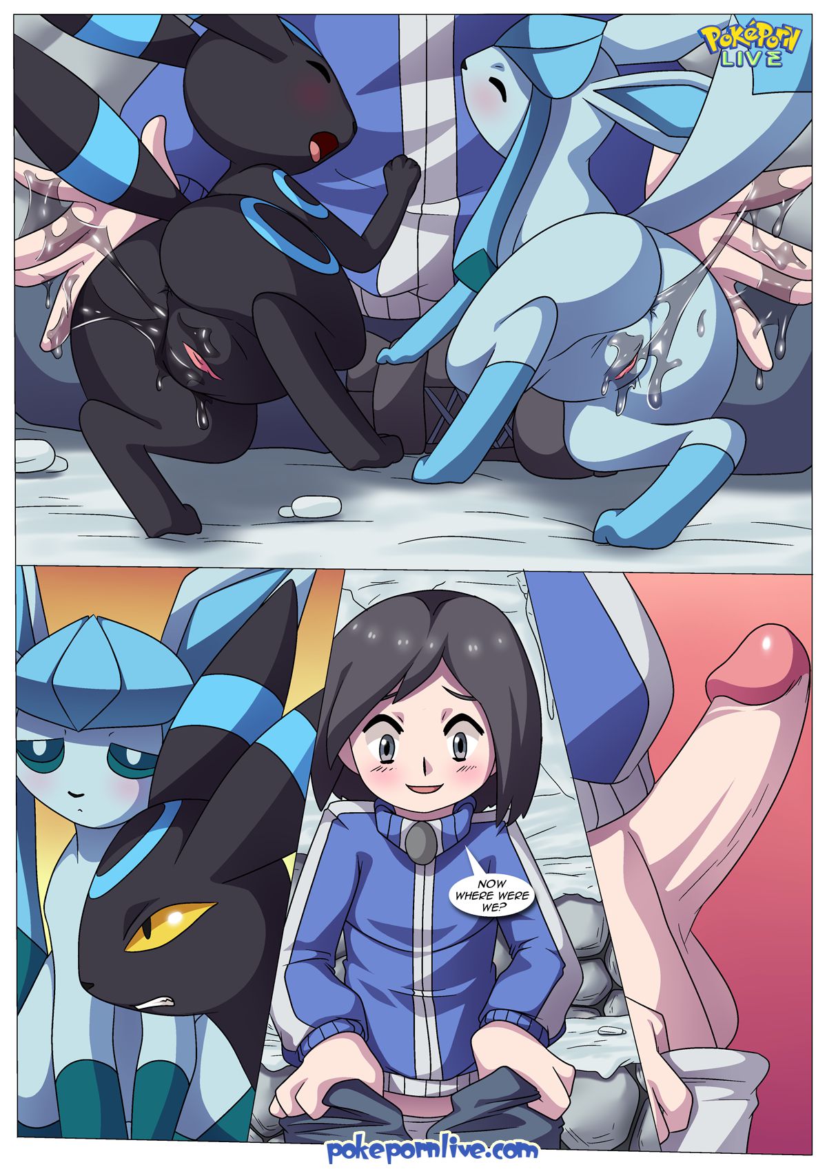 Calem’s Cold Night (Pokemon) [Palcomix] - Chapter 1 — Page 11