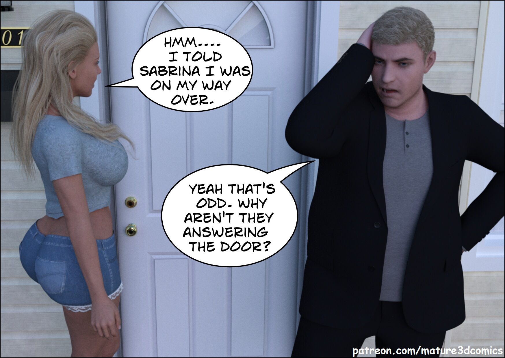 Double The Lives And Lies [Mature3DComics] - Chapter 3 — Page 4