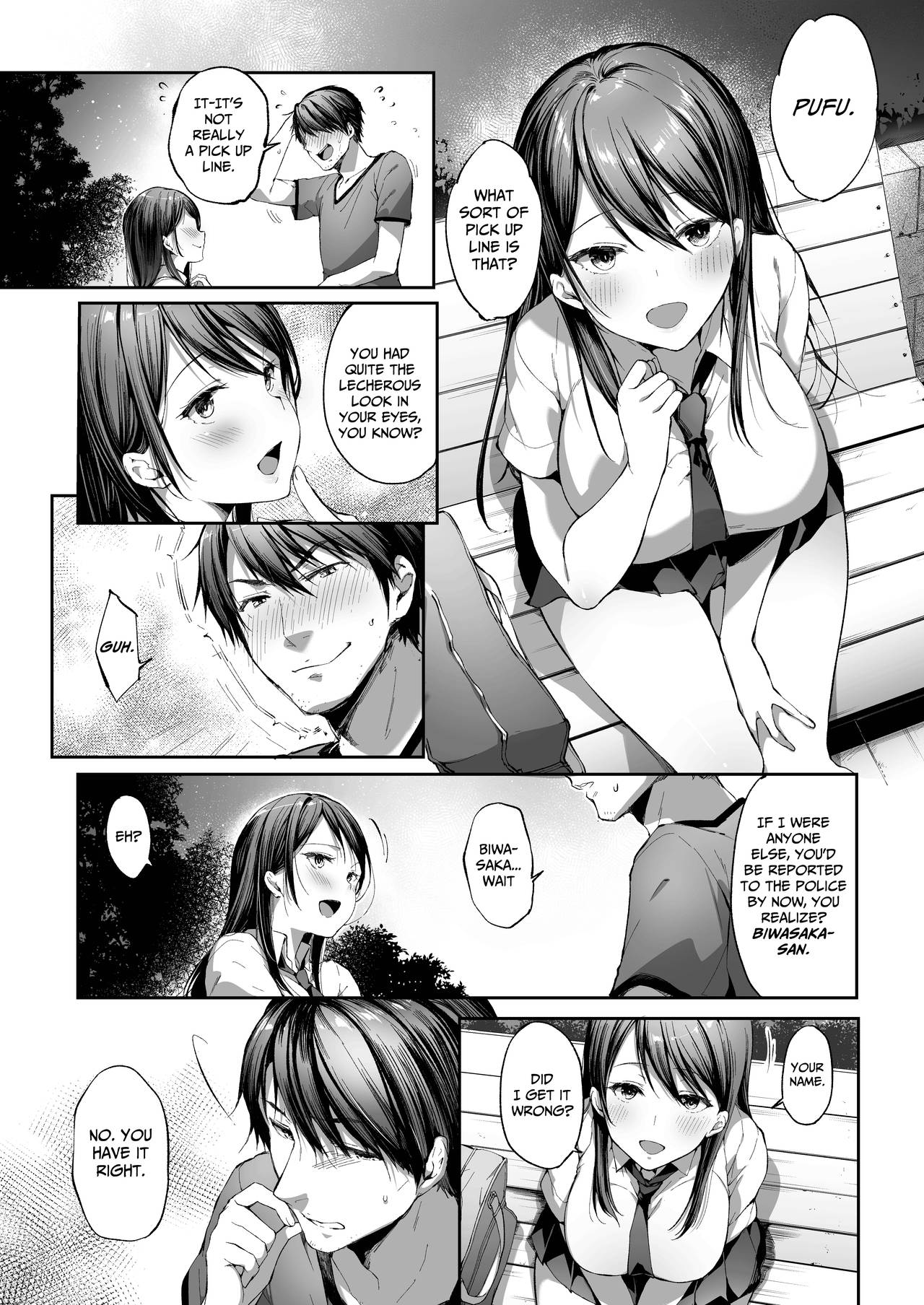 Do You Like Secretly Slutty High School Girls? [Itou Nanami] - Chapter 1 — Page 6
