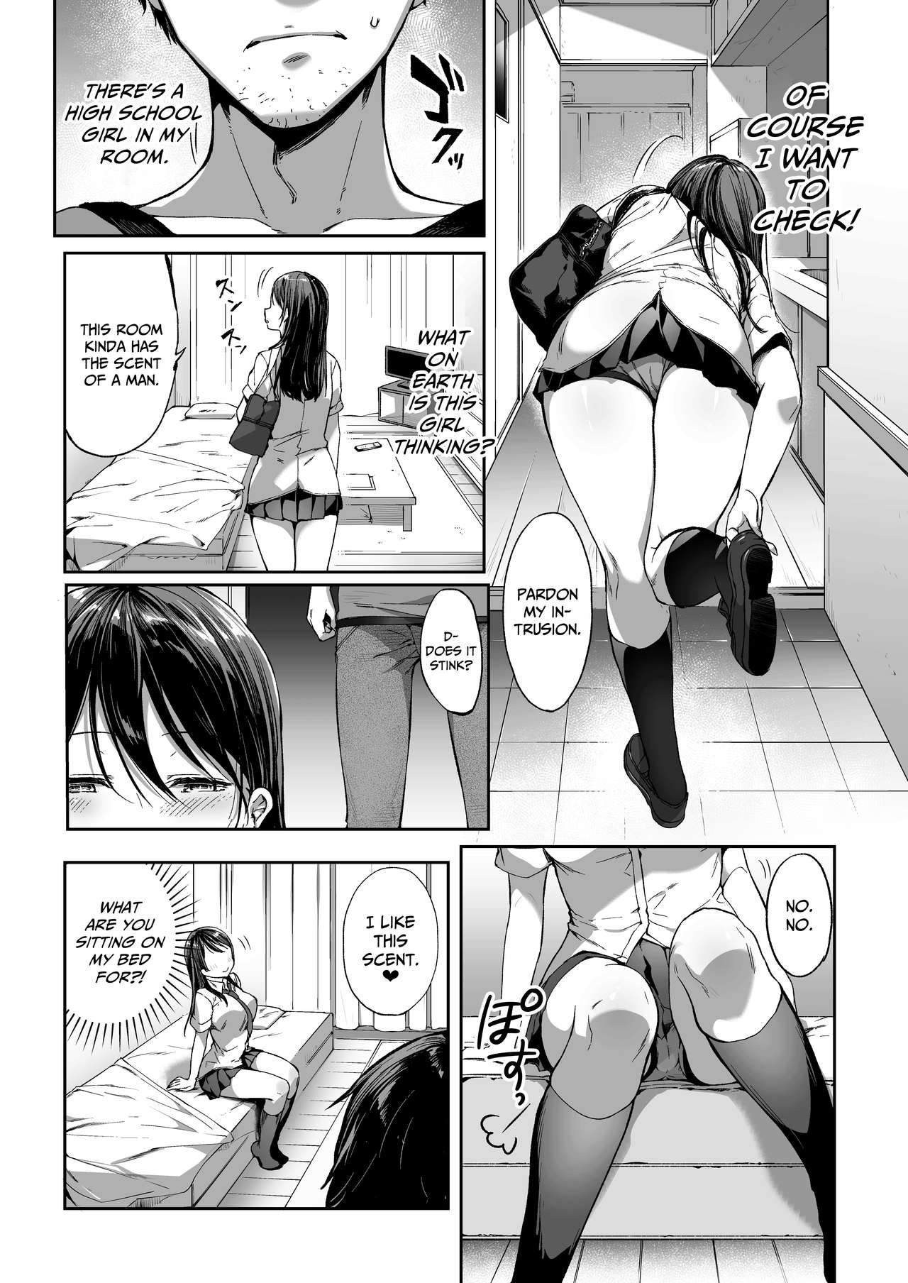 Do You Like Secretly Slutty High School Girls? [Itou Nanami] - Chapter 1 — Page 9