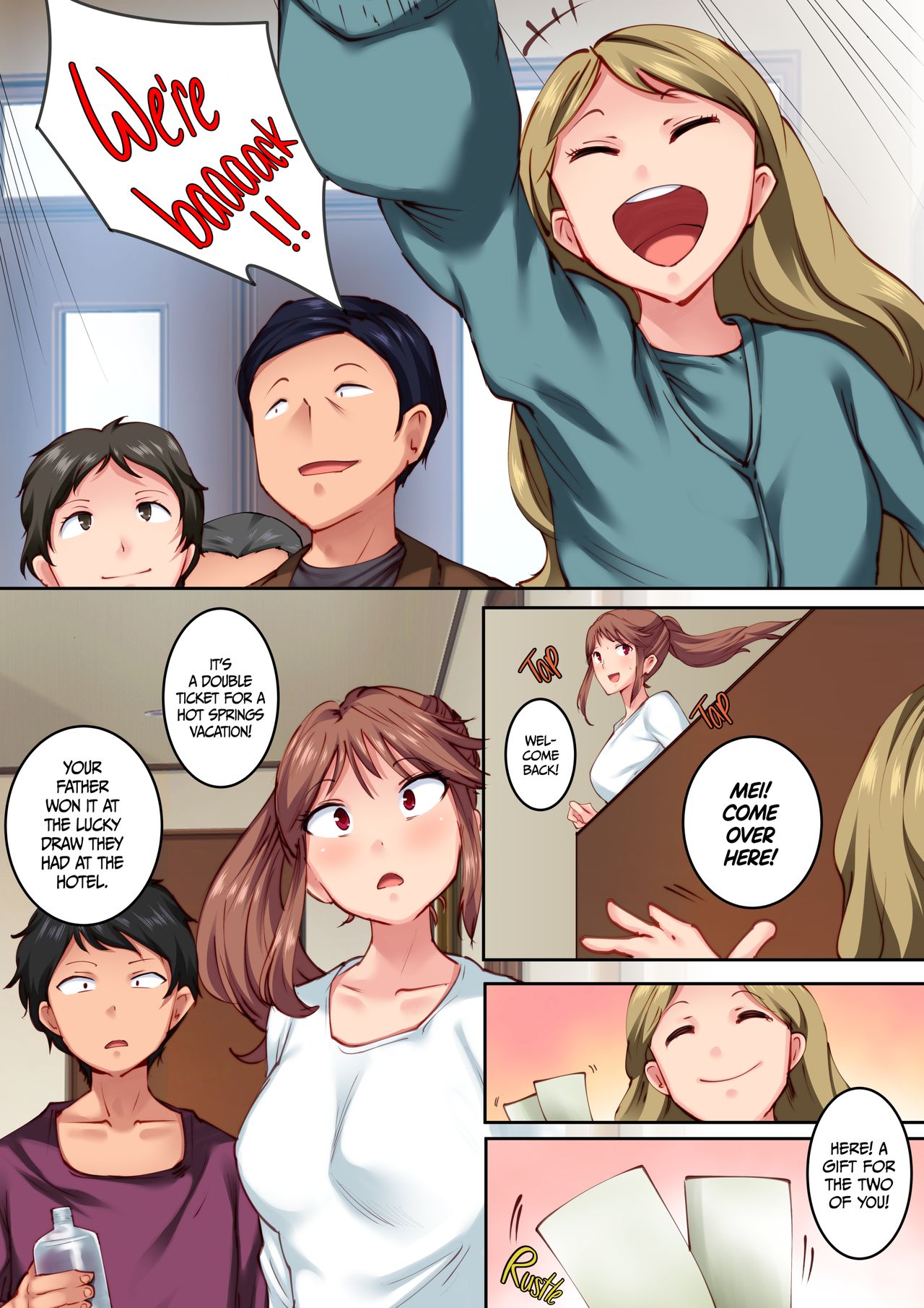 Home Alone Romp with my Childhood Friend [Val] - Chapter 1 — Page 40