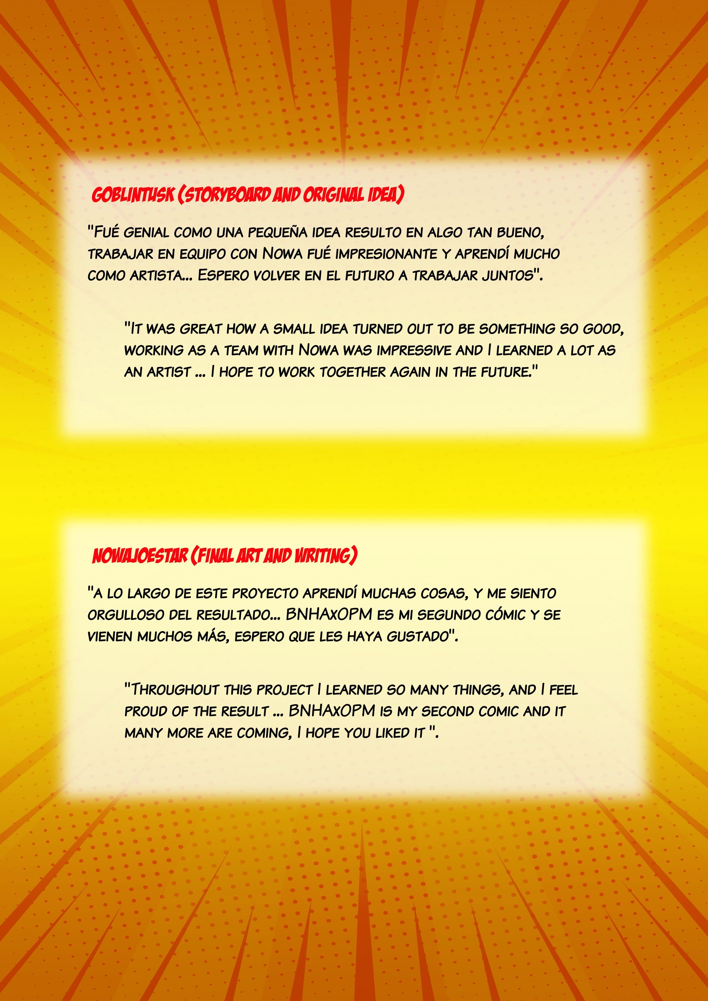 Student Exchange (My Hero Academia , One Punch Man) [NowaJoestar] - Chapter 1 — Page 34