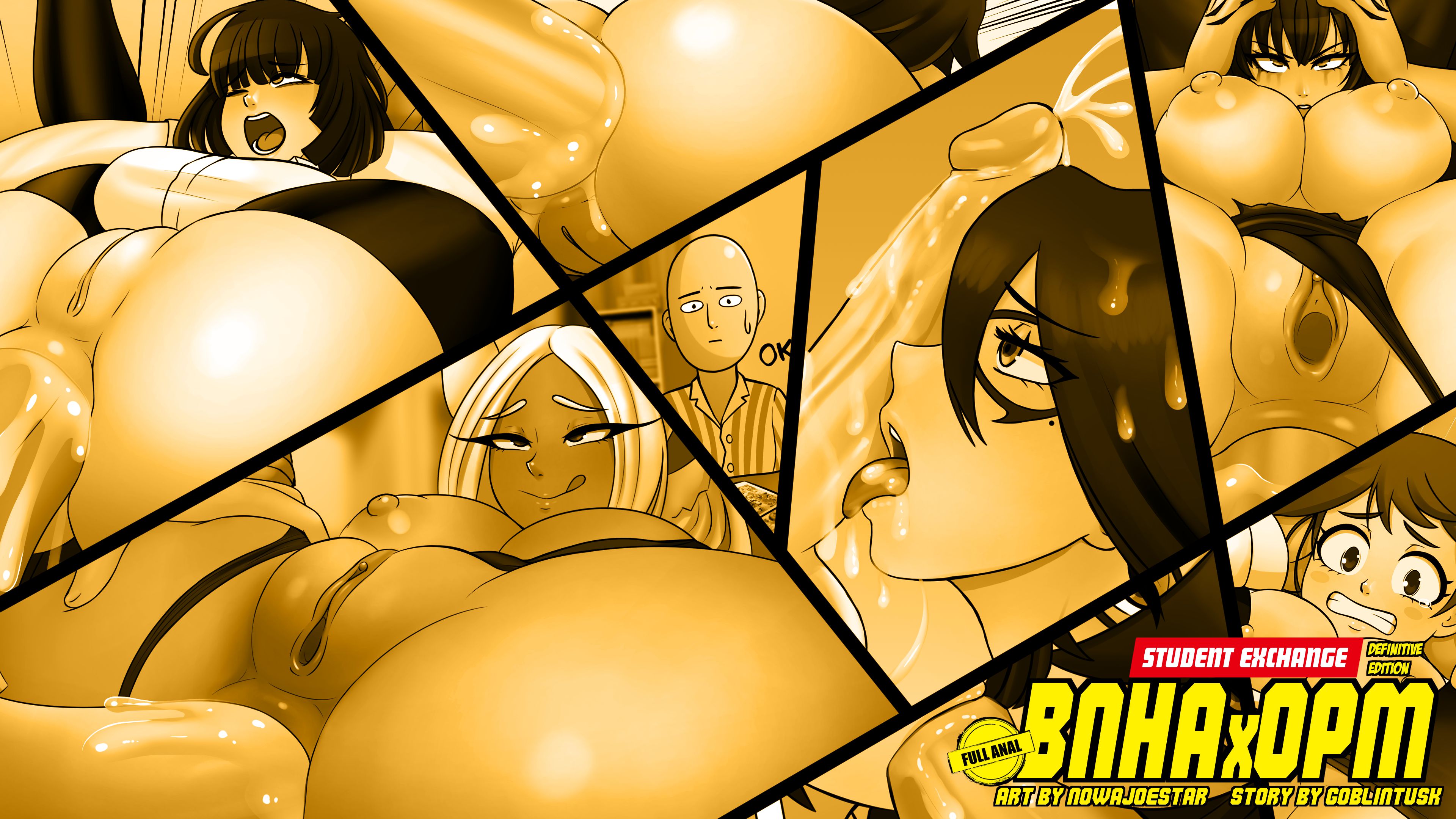 Student Exchange (My Hero Academia , One Punch Man) [NowaJoestar] - Chapter 1 — Page 36