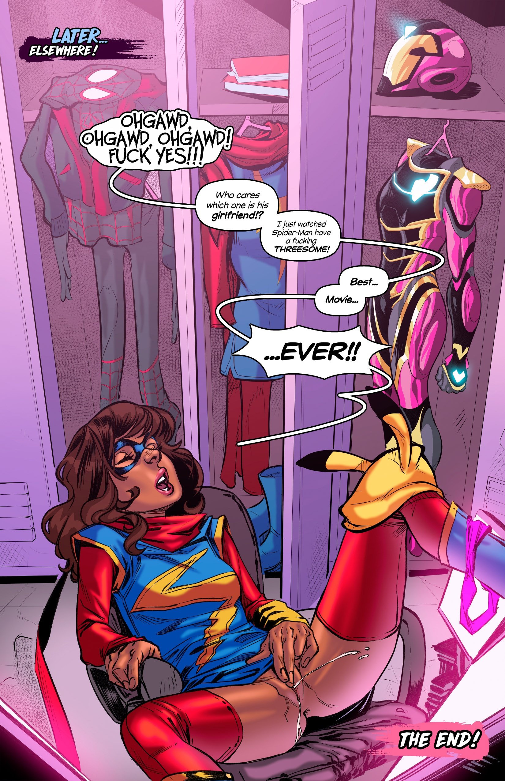 Weaving Fluids (Spider-Man) [Tracy Scops] - Chapter 4 — Page 11