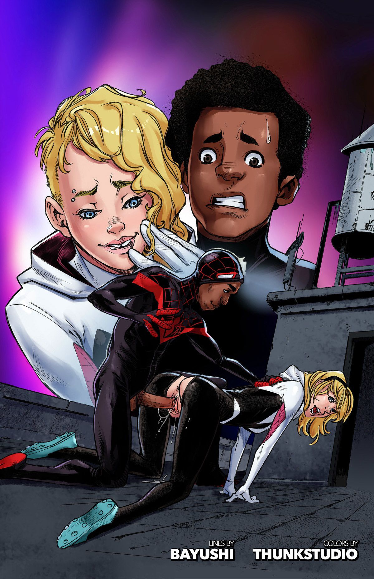 Weaving Fluids (Spider-Man) [Tracy Scops] - Chapter 3 — Page 11