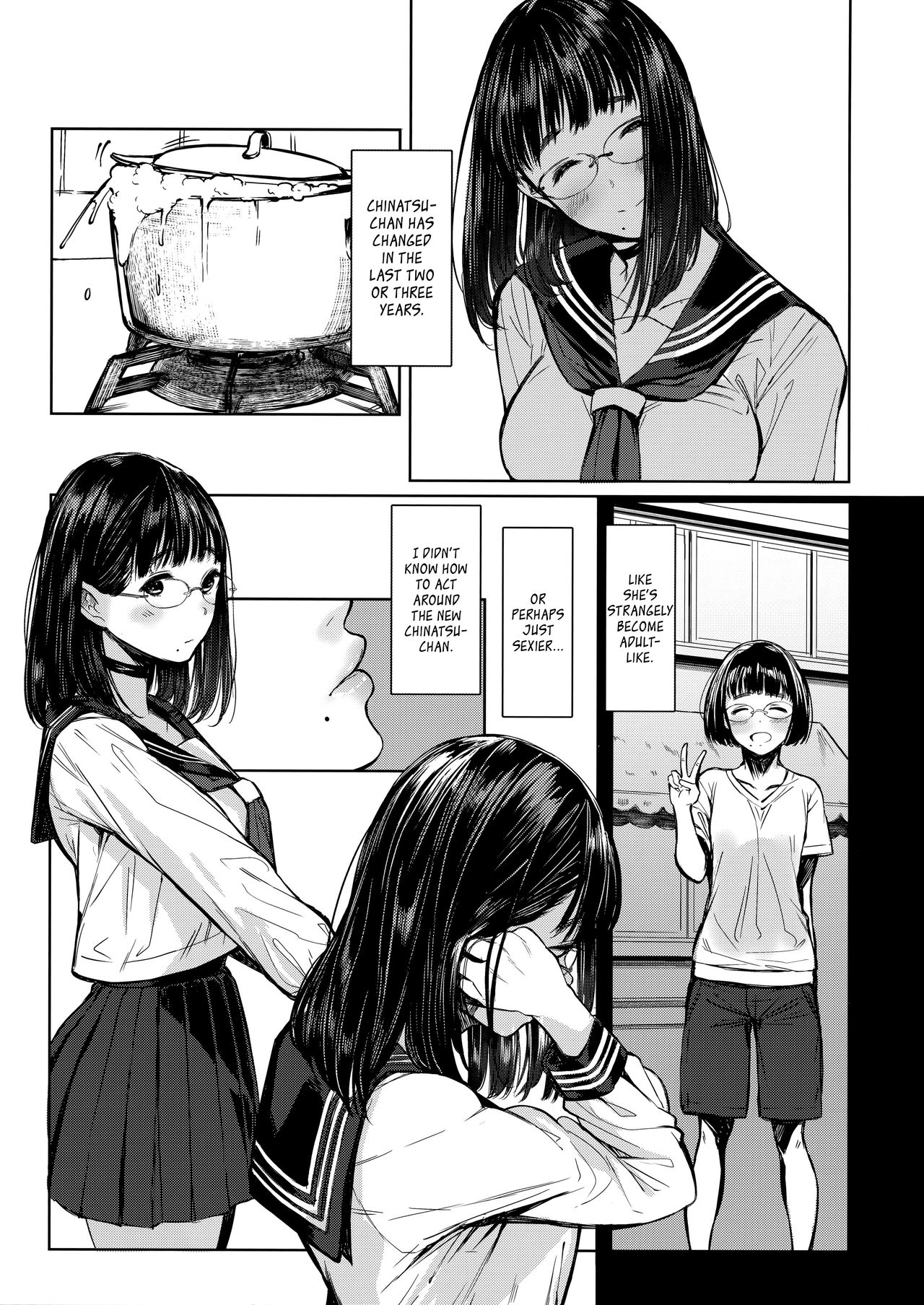 Next Door’s Chinatsu-chan R [Tukinowagamo] - Chapter 1 — Page 9