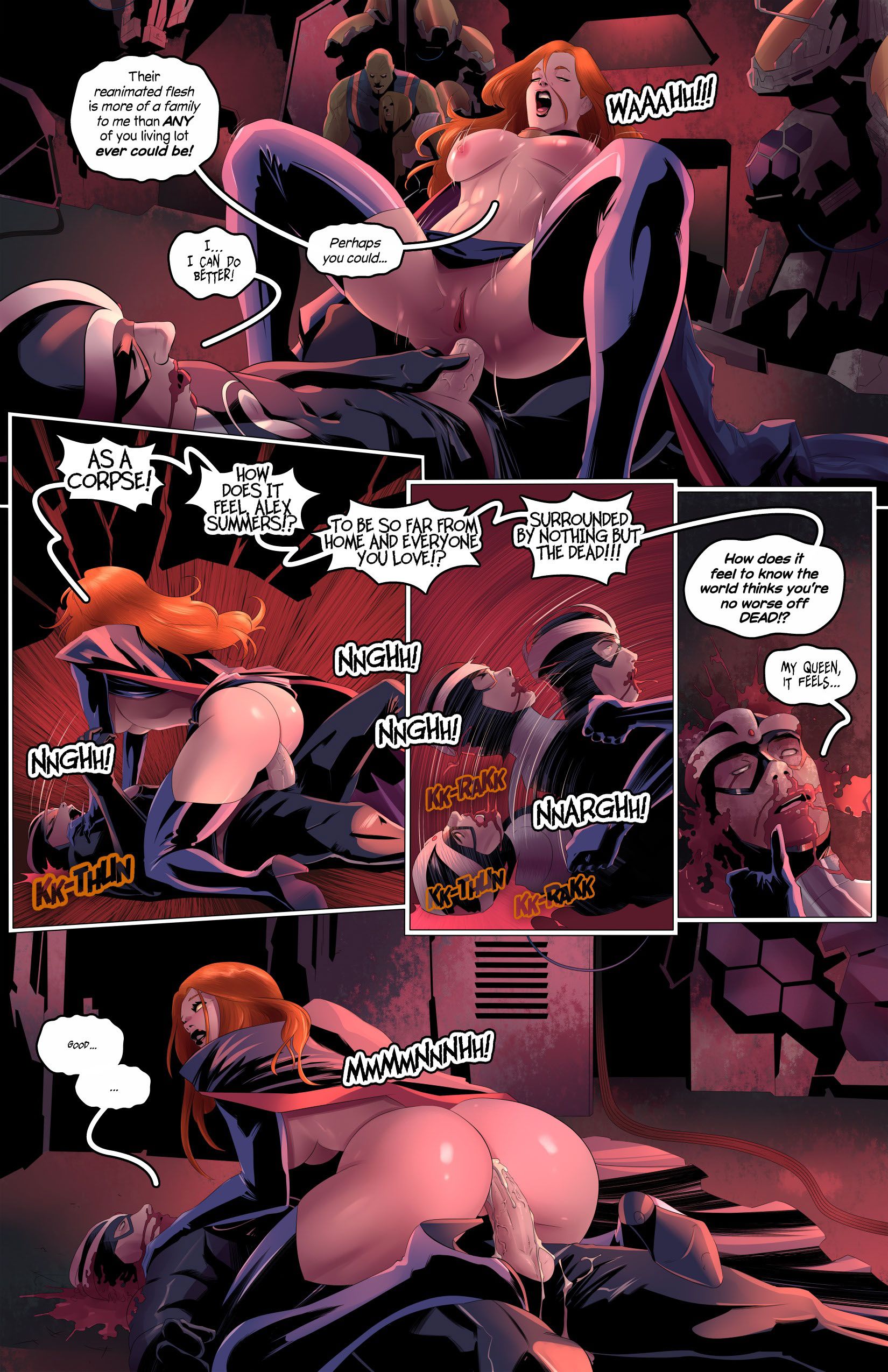 House Of XXX – The Clone Queen (X-Men) [Tracy Scops] - Chapter 1 — Page 9