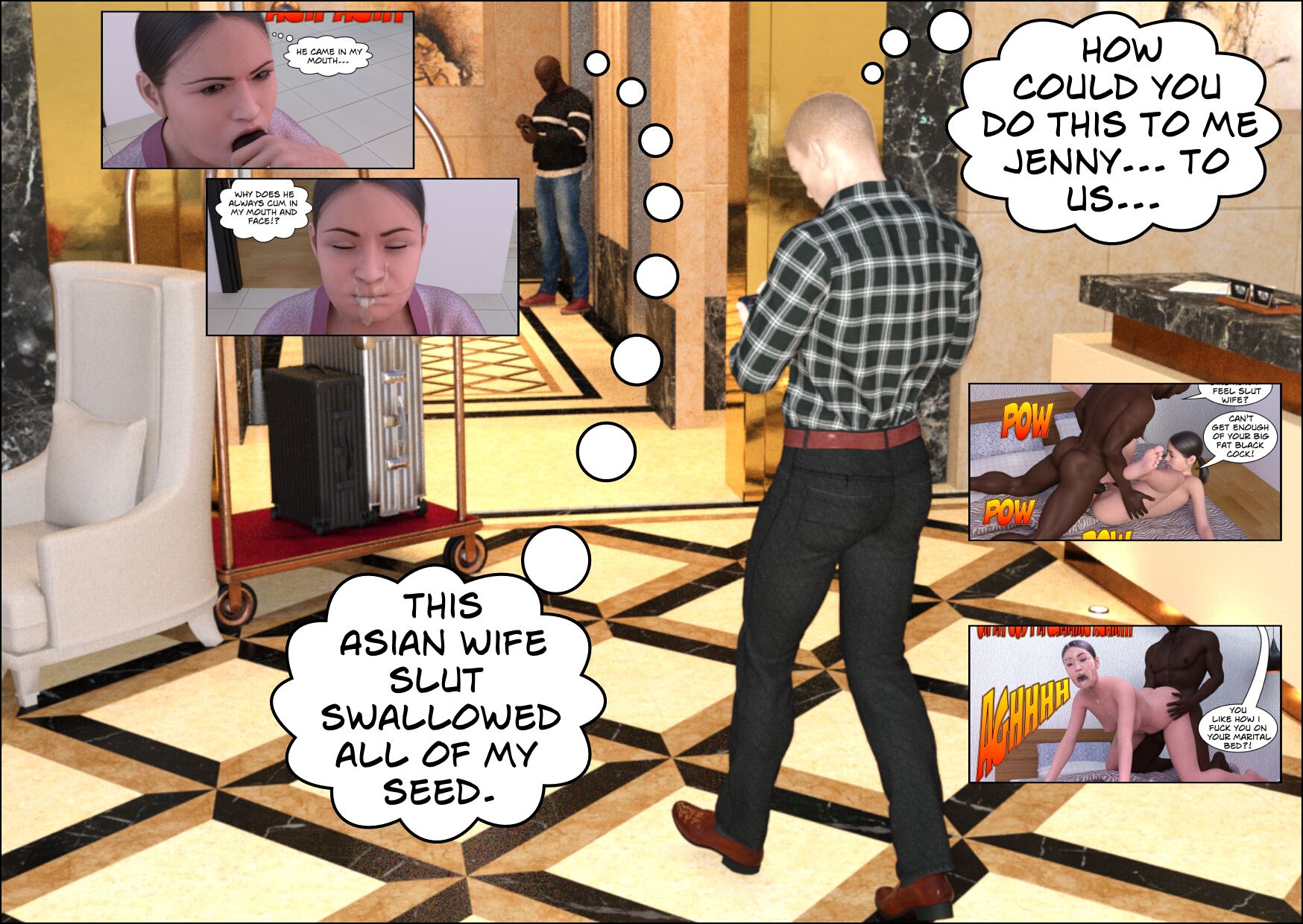 Size Matters [Mature3DComics] - Chapter 3 — Page 8