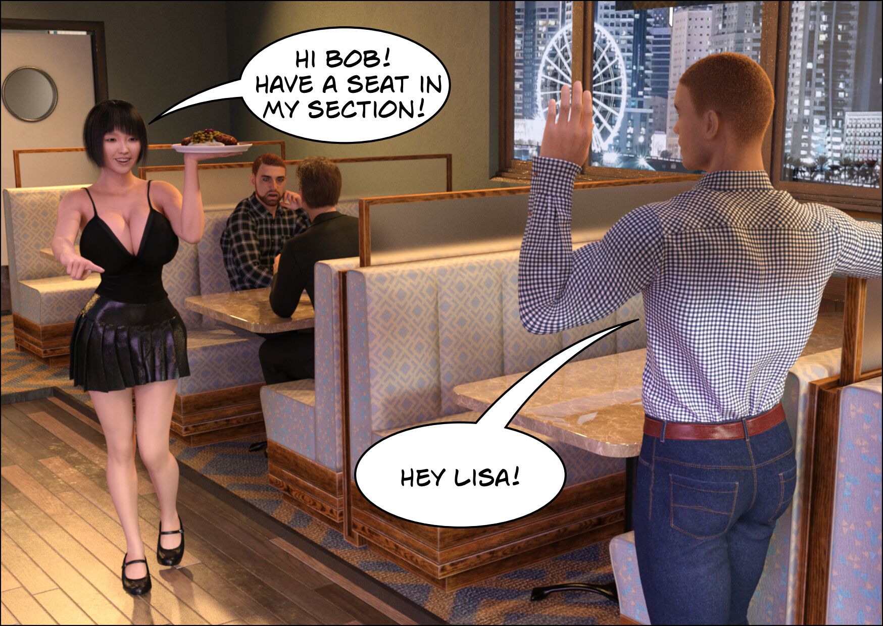 Size Matters [Mature3DComics] - Chapter 4 — Page 9