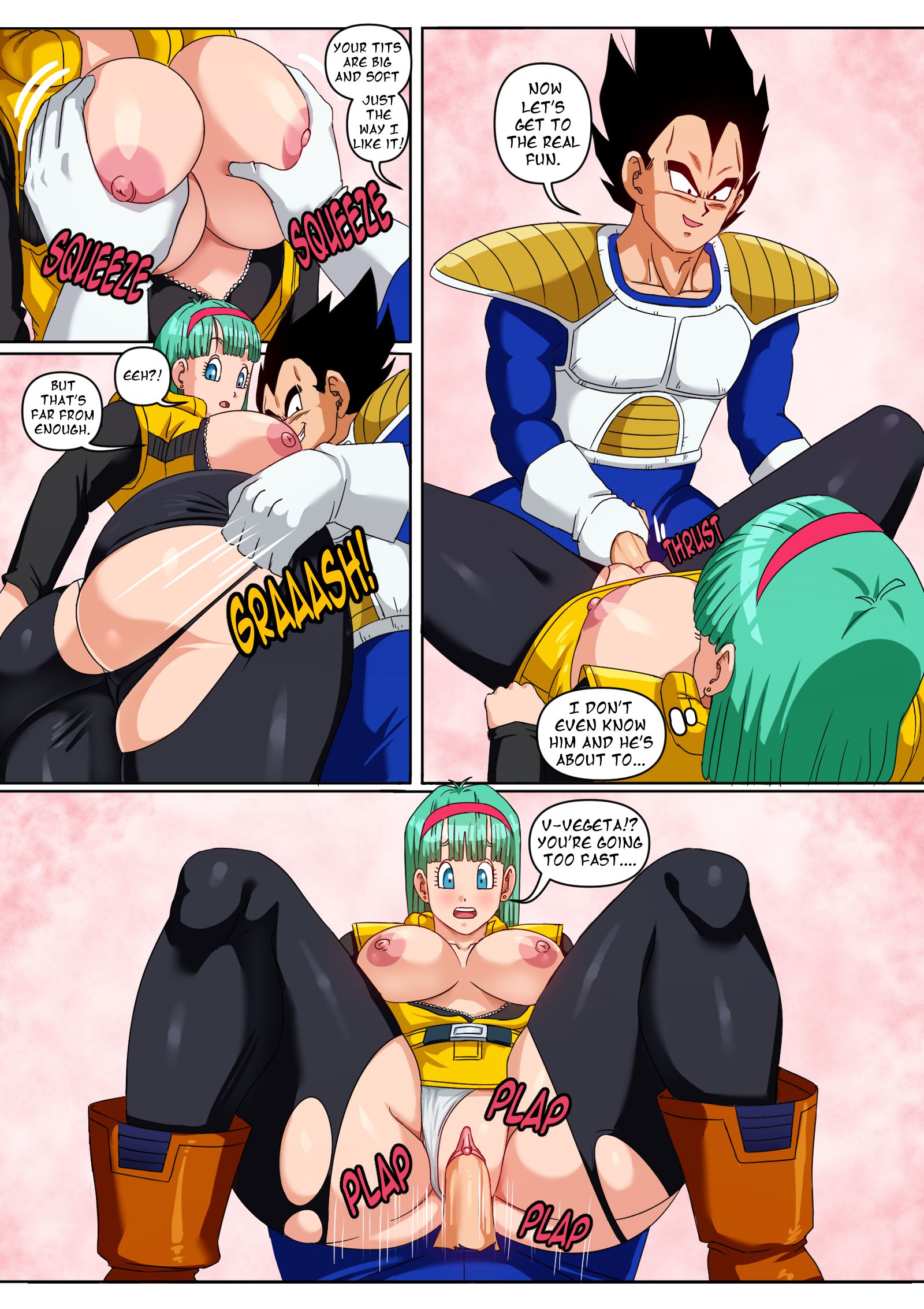 Bulma In Namek (Dragon Ball Z) [Pink Pawg] - Chapter 1 — Page 4