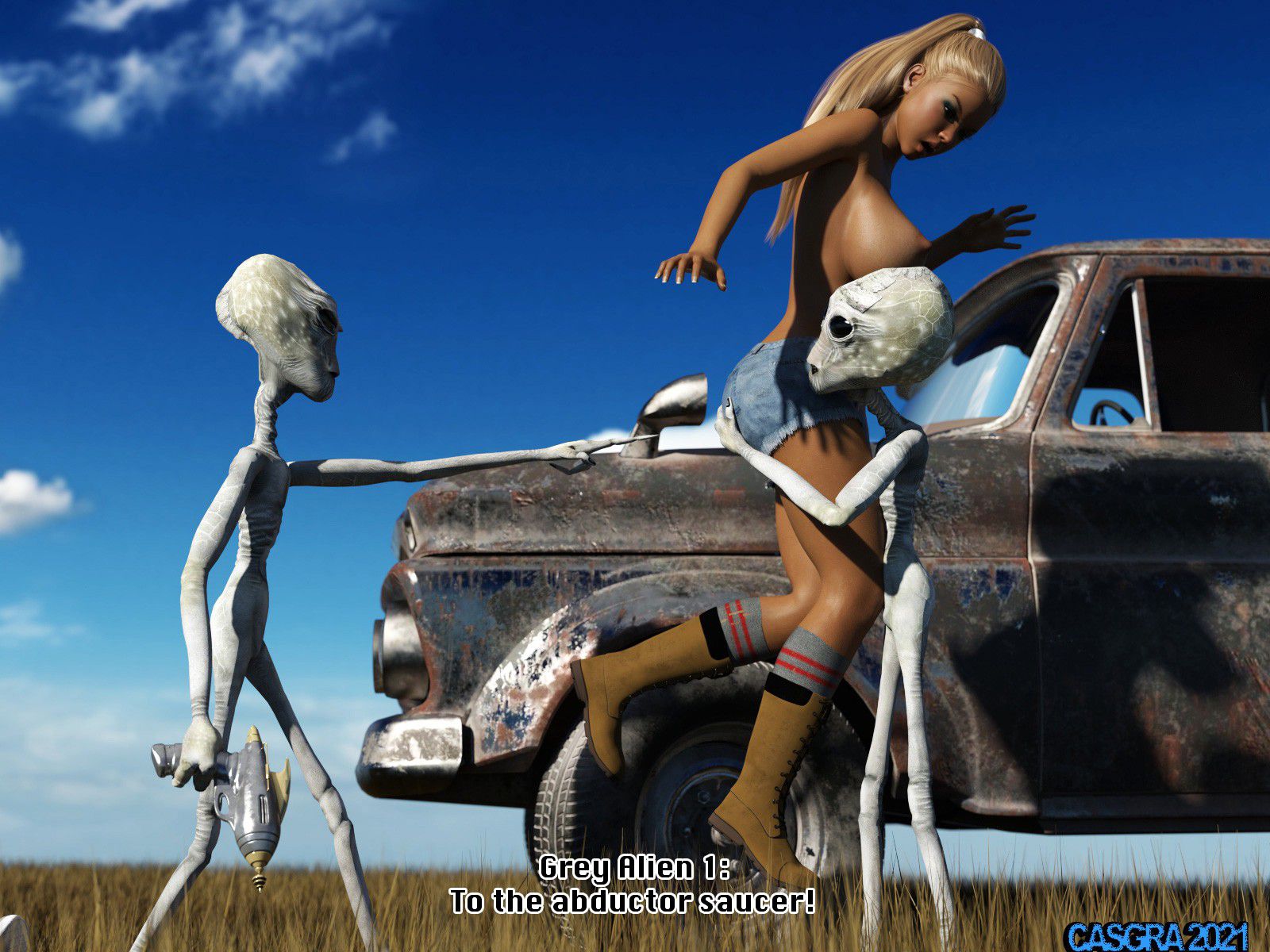 Bridget Gets Abducted [Casgra] - Chapter 1 — Page 18