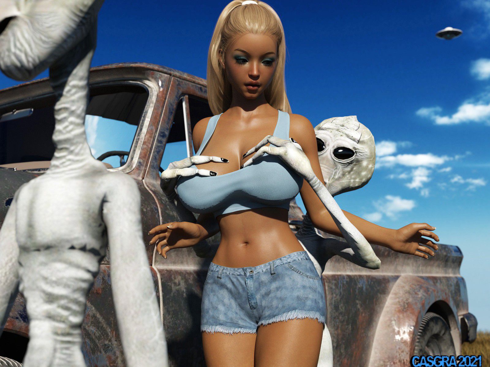 Bridget Gets Abducted [Casgra] - Chapter 1 — Page 9