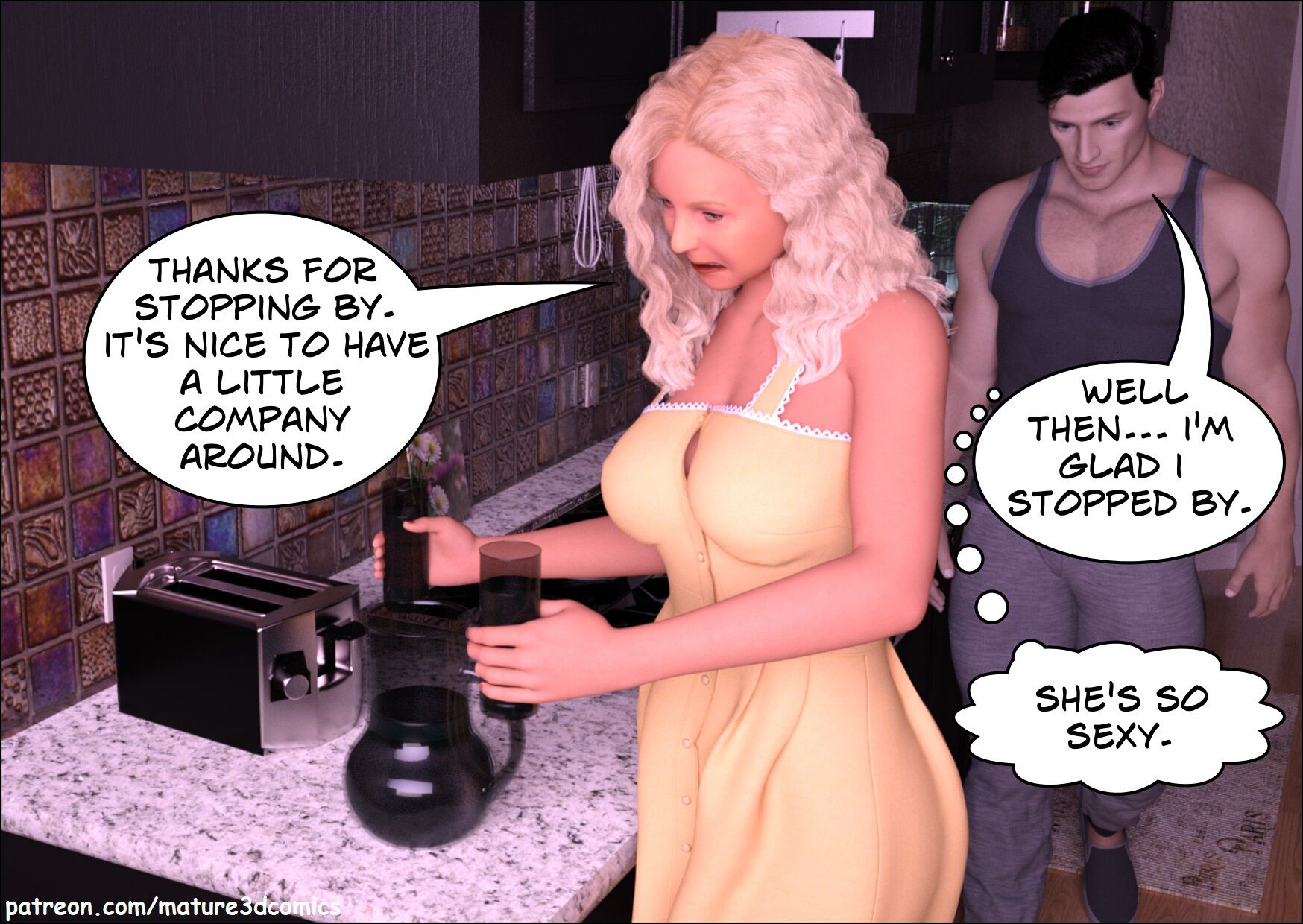 Long Distance [Mature3DComics] - Chapter 1 — Page 13