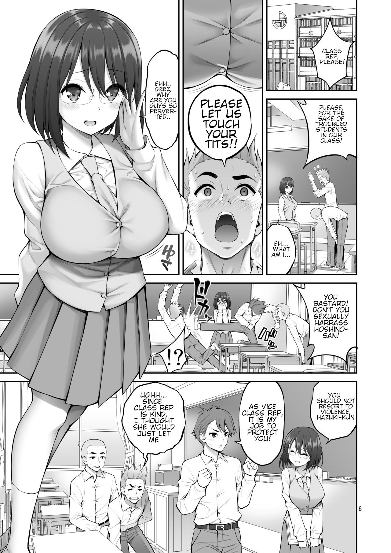 Free Boobs [Yahiro Pochi] - Chapter 1 — Page 6