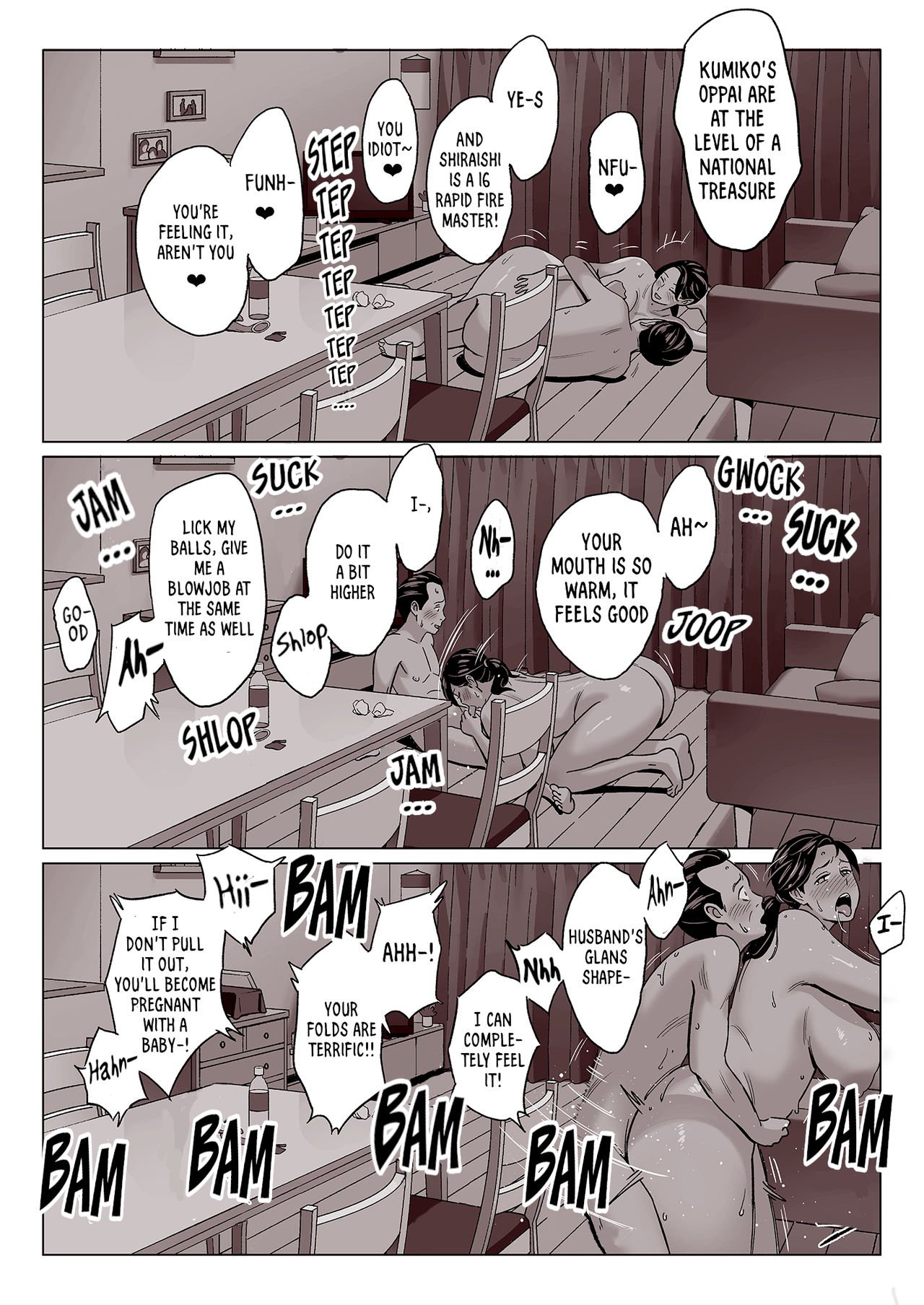 What the Hidden Cameras Revealed of a Mother and Daughter with Big Tits… [Alps1mando] - Chapter 1 — Page 32