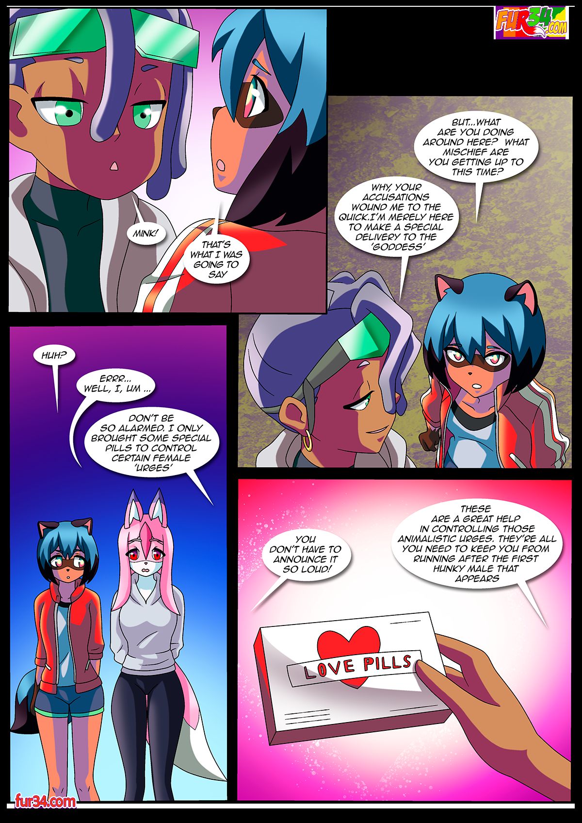 Love Pills (BNA – Brand New Animal) [PalComix] - Chapter 1 — Page 4