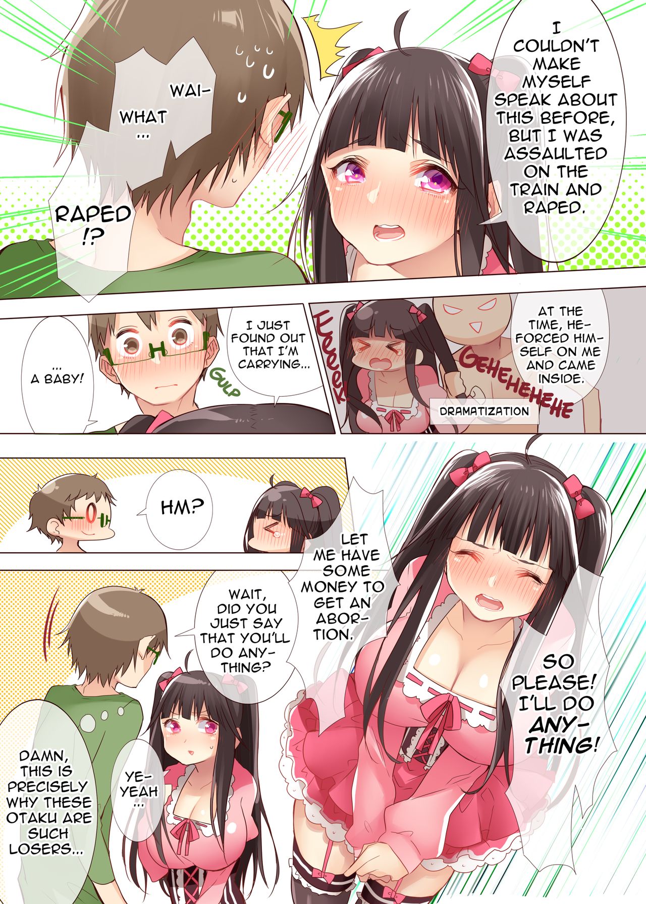 The Princess of an Otaku Group Got Knocked Up by Some Piece of Trash So She Let an Otaku Guy Do Her Too!? [Hattori Masaki] - Chapter 1 — Page 16
