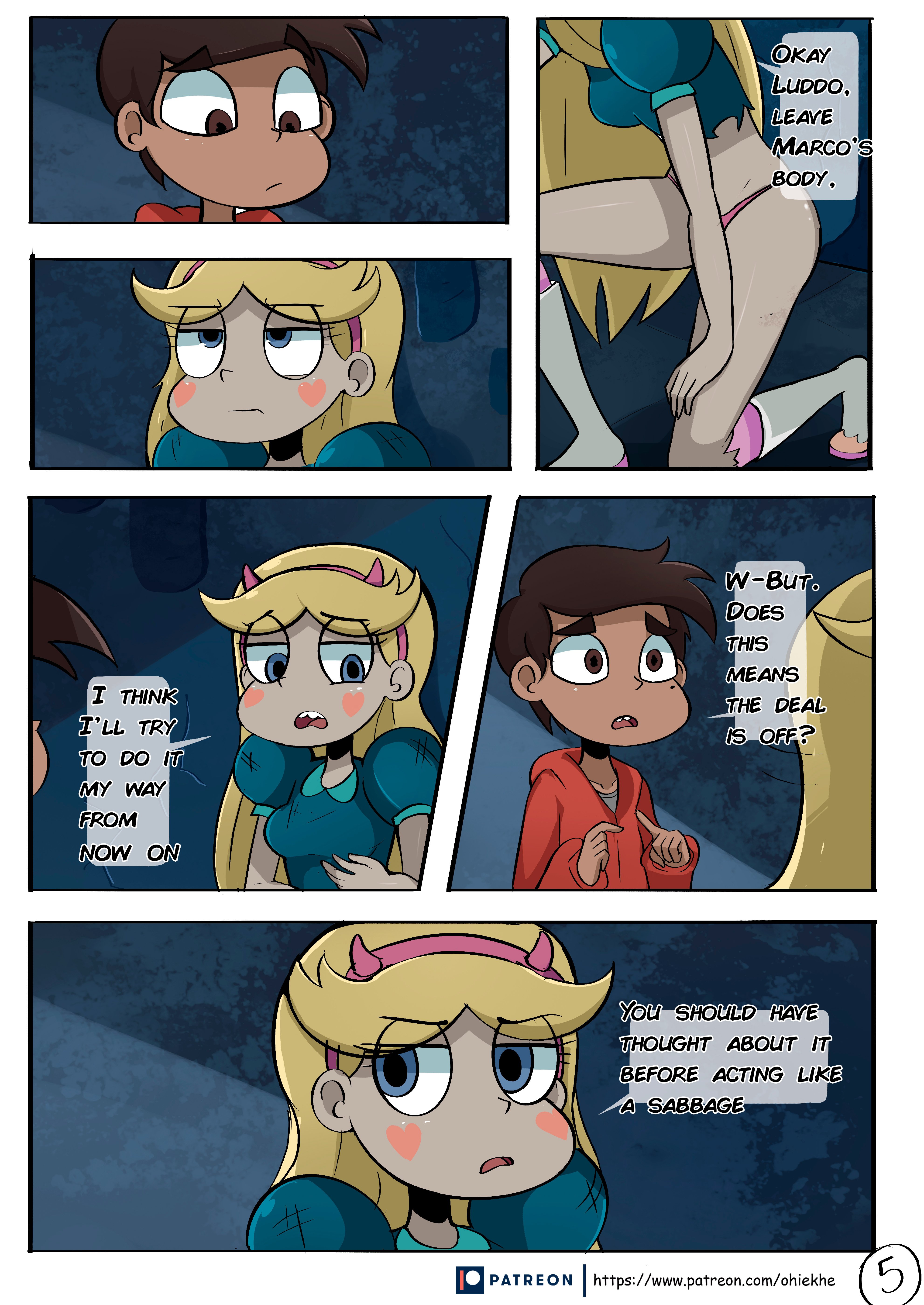 Chained Together (Star VS. The Forces Of Evil) [Ohiekhe] - Chapter 1 — Page 5