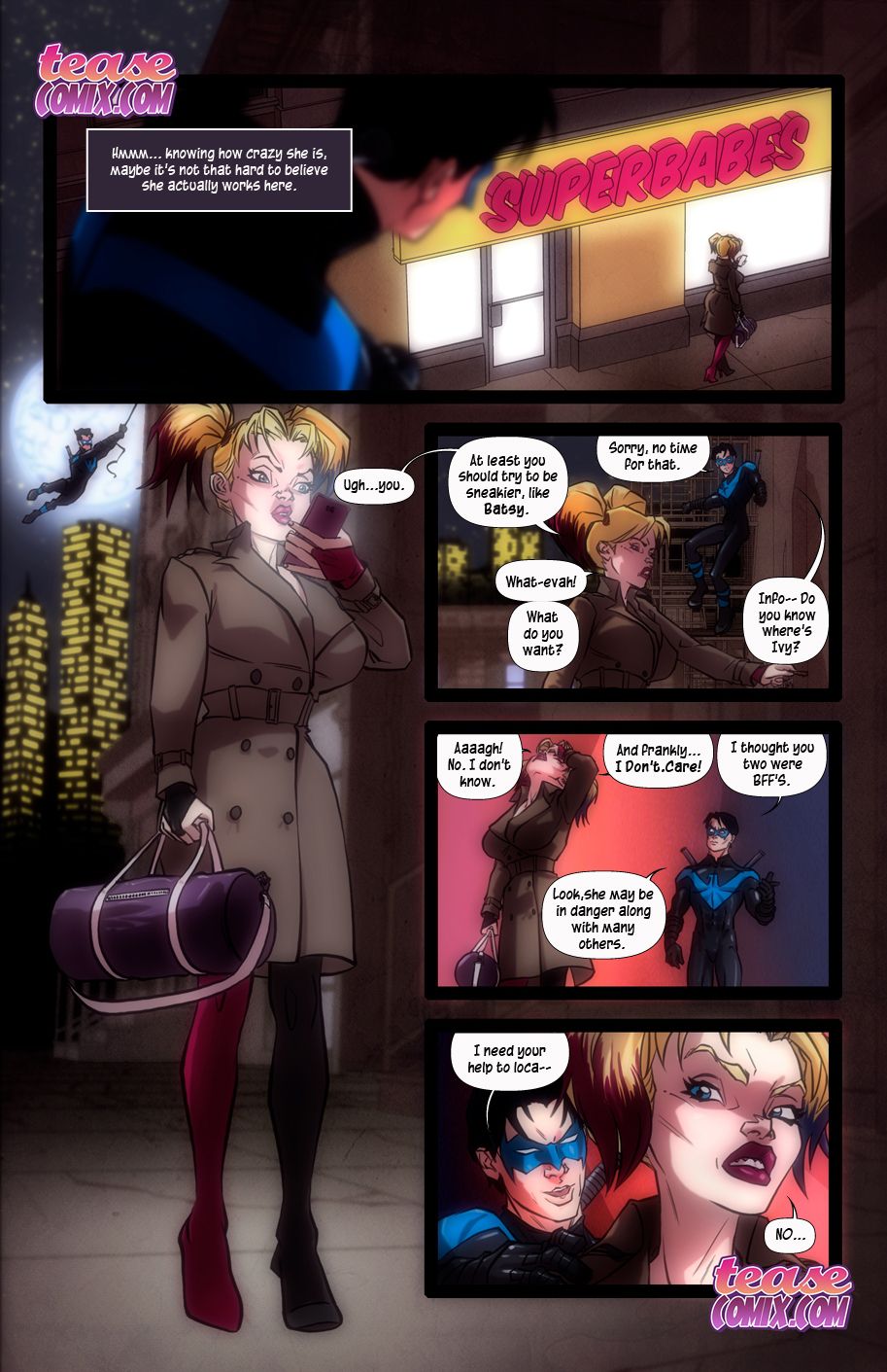 Daddy’s Lil Hooker (Batman) [Tease Comix] - Chapter 1 — Page 4
