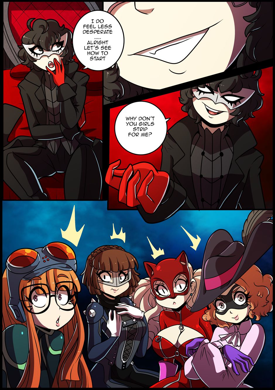 Joker’s Test of Endurance (Persona 5) [Kinkymation] - Chapter 1 — Page 72