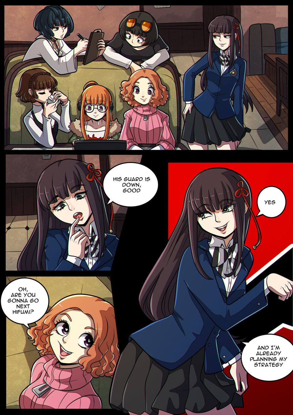 Joker’s Test of Endurance (Persona 5) [Kinkymation] - Chapter 2 — Page 56