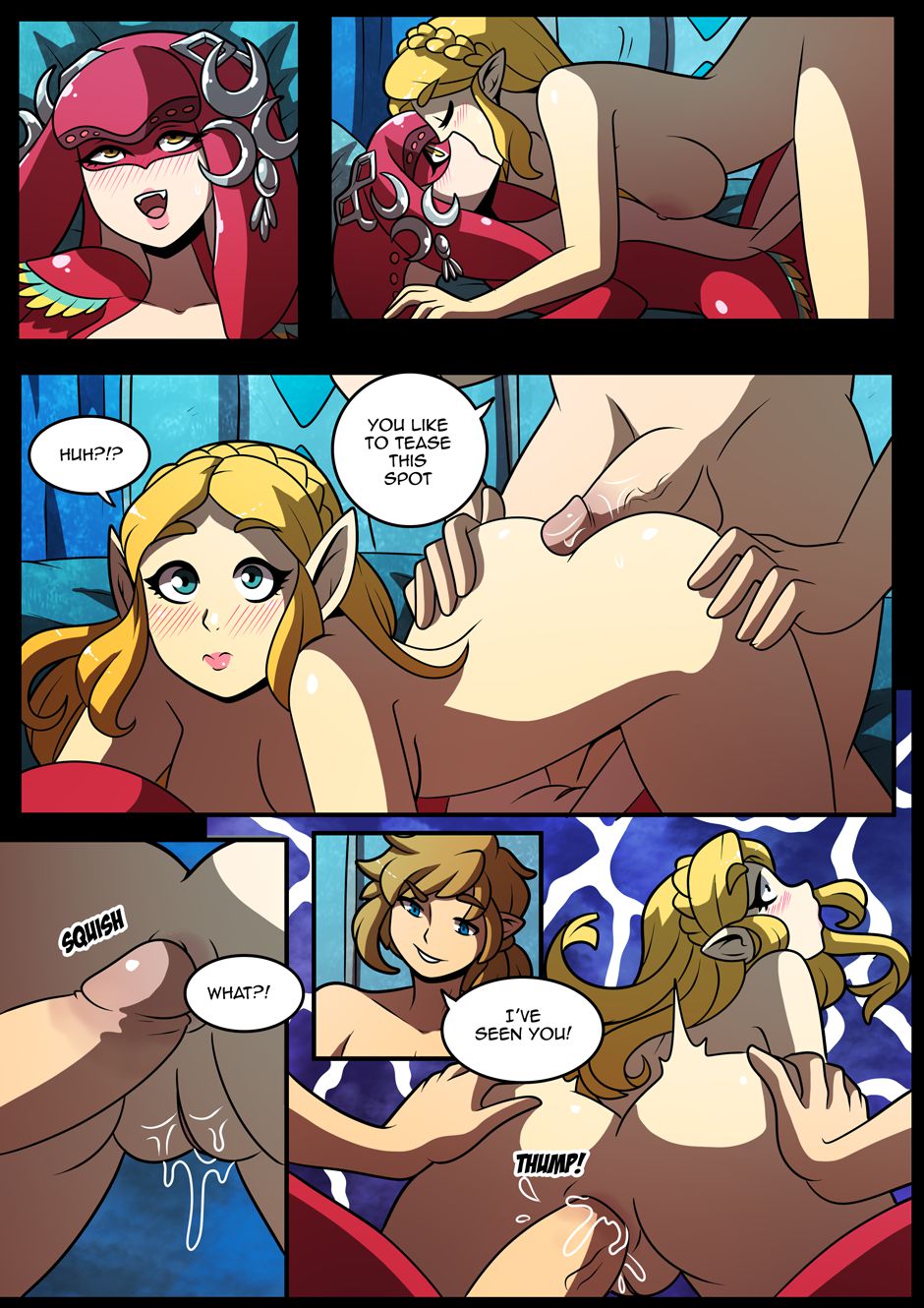 Princesses’s Domain (The Legend of Zelda) [Kinkymation] - Chapter 1 — Page 17