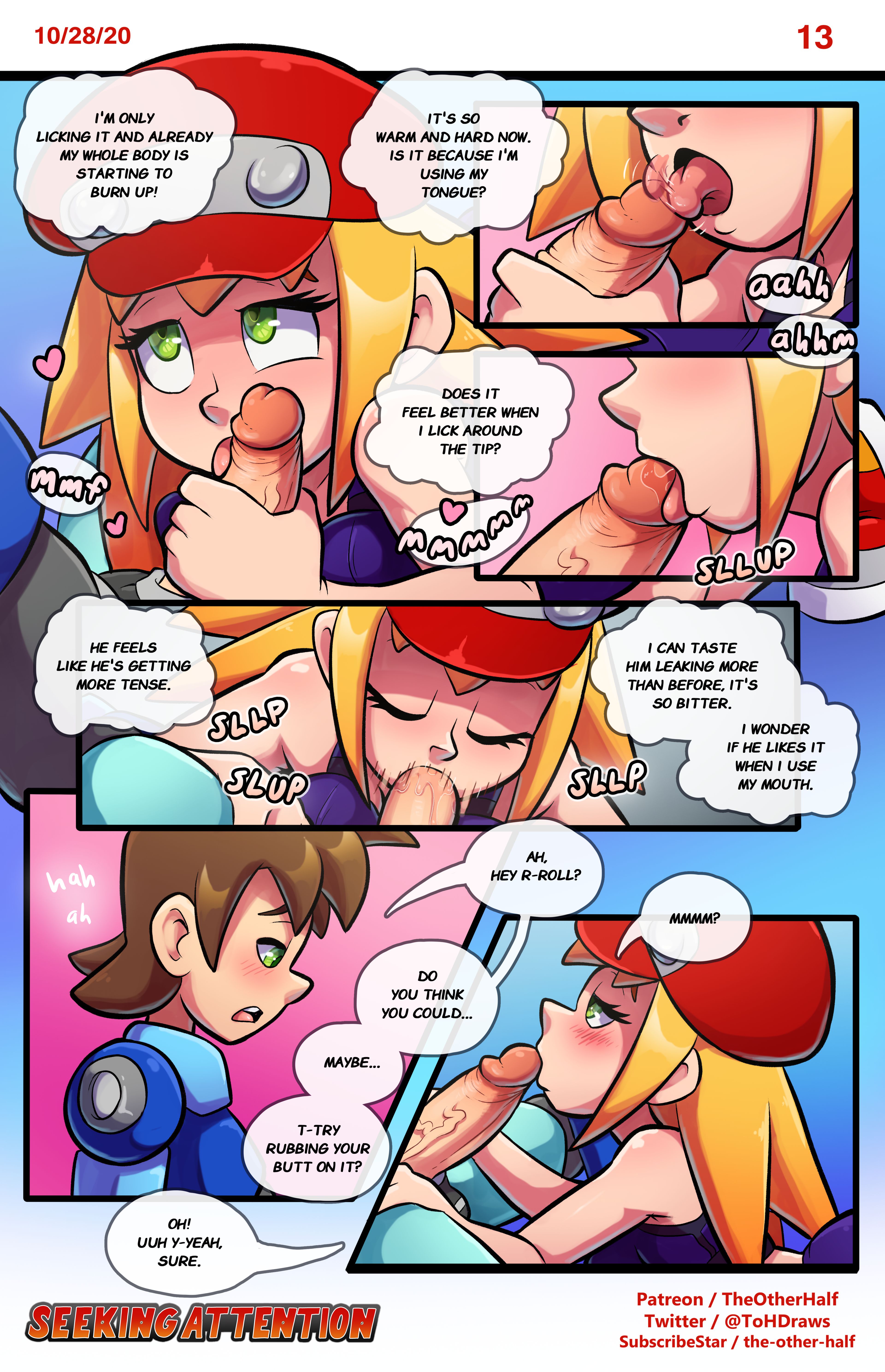 Seeking Attention (Mega Man Legends) [TheOtherHalf] - Chapter 1 — Page 14