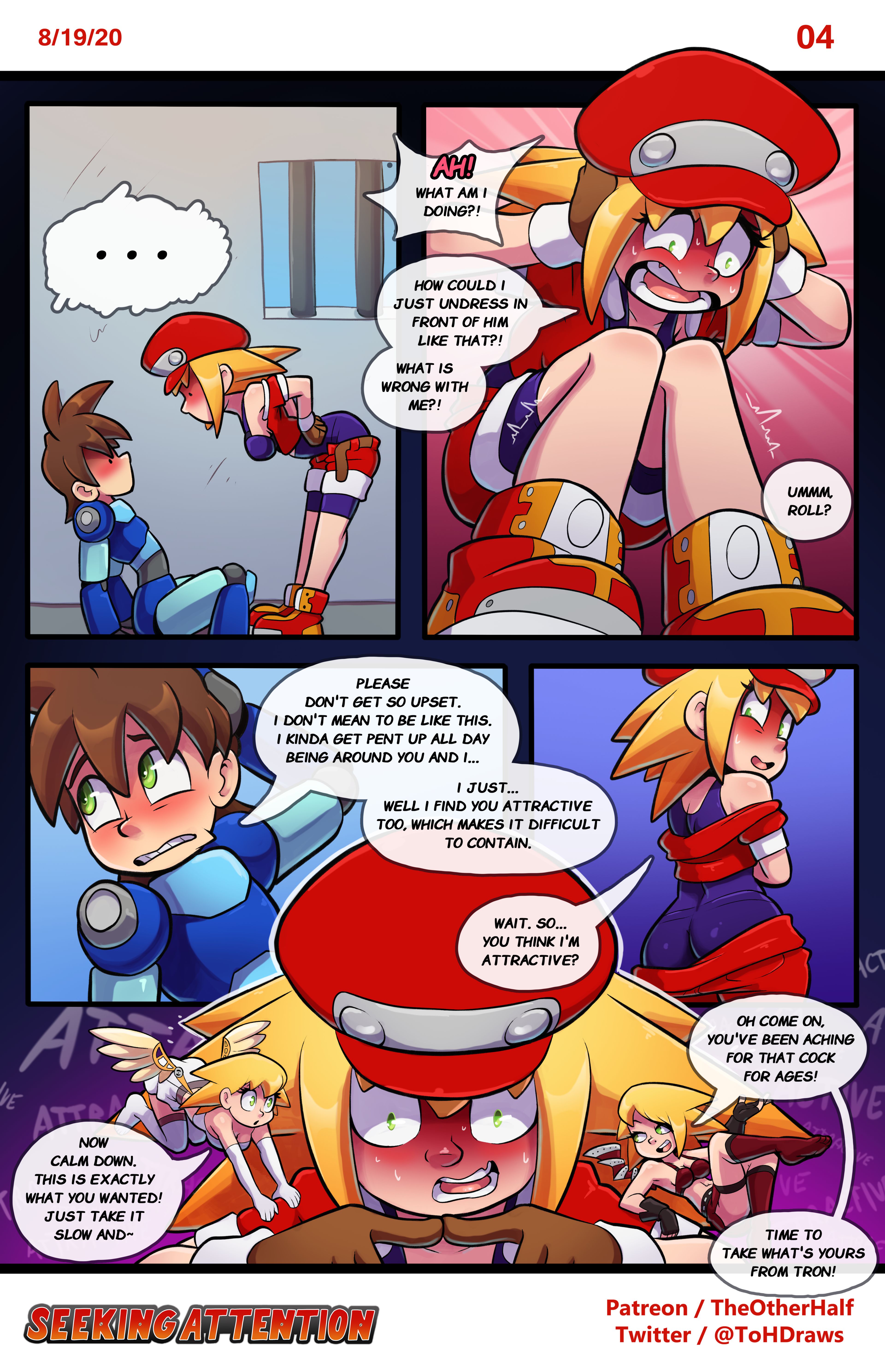 Seeking Attention (Mega Man Legends) [TheOtherHalf] - Chapter 1 — Page 5