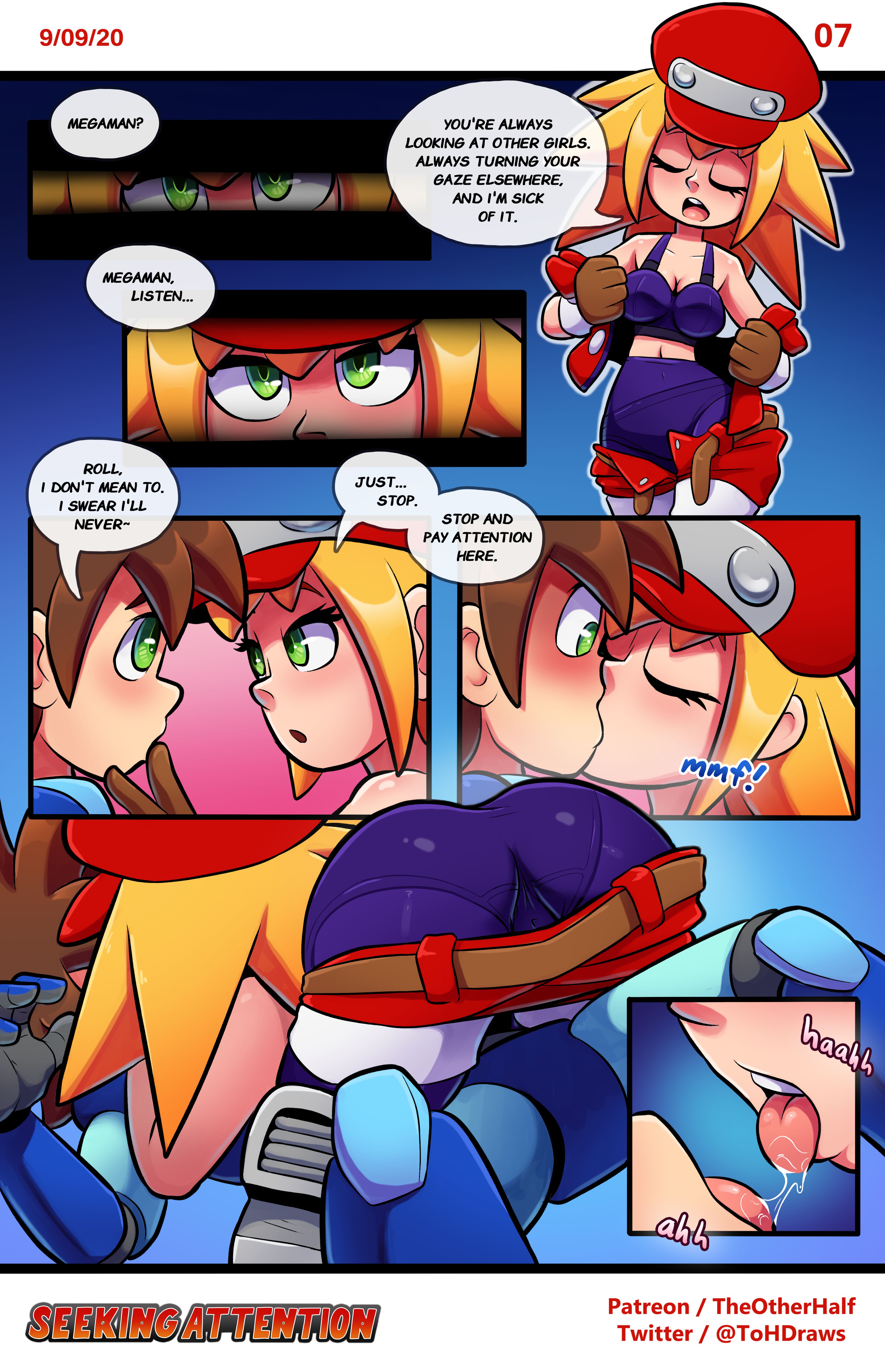 Seeking Attention (Mega Man Legends) [TheOtherHalf] - Chapter 1 — Page 8