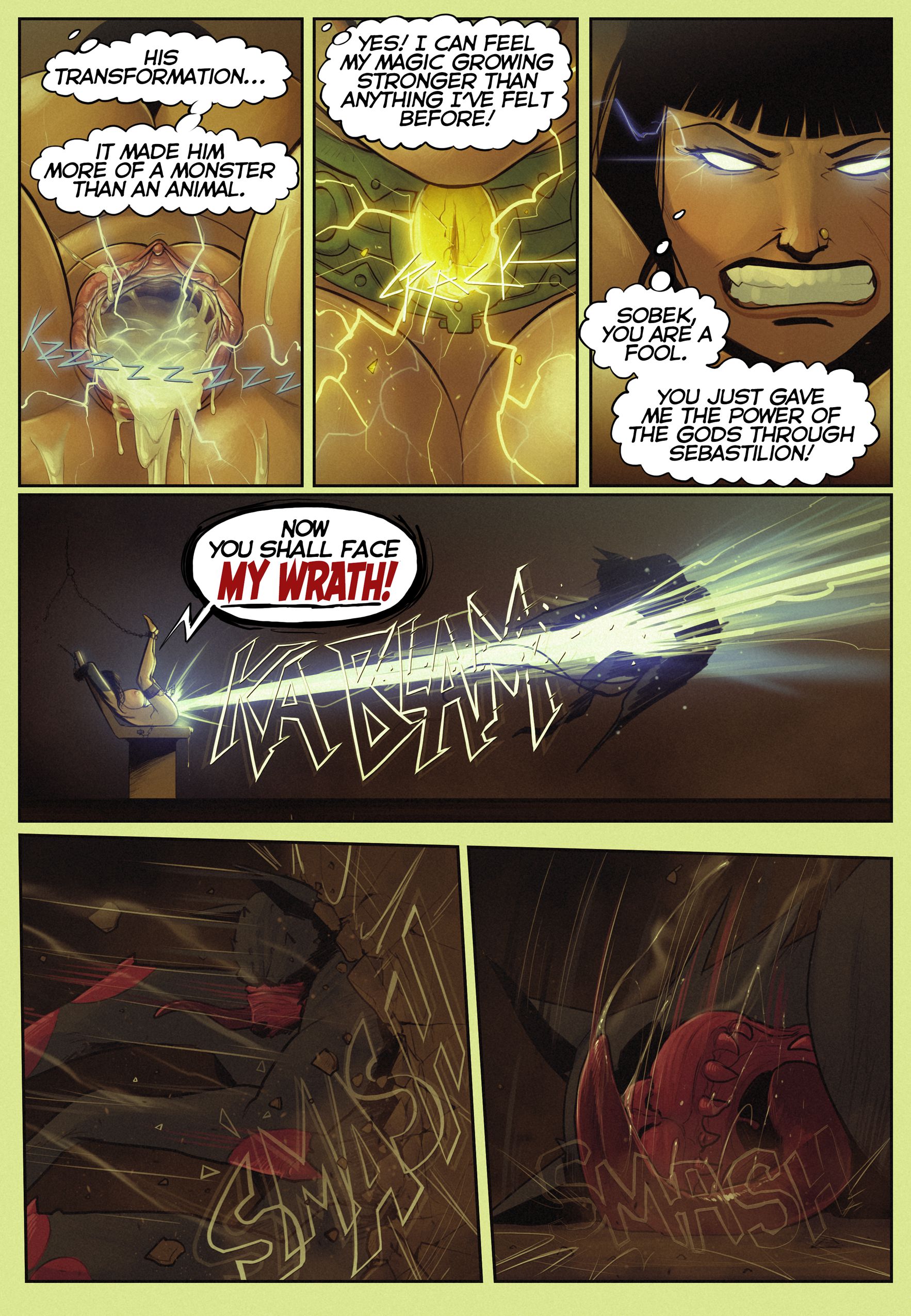 In The Shadow Of Anubis (Legend Of Queen Opala) [DevilHS] - Chapter 2.2 — Page 17