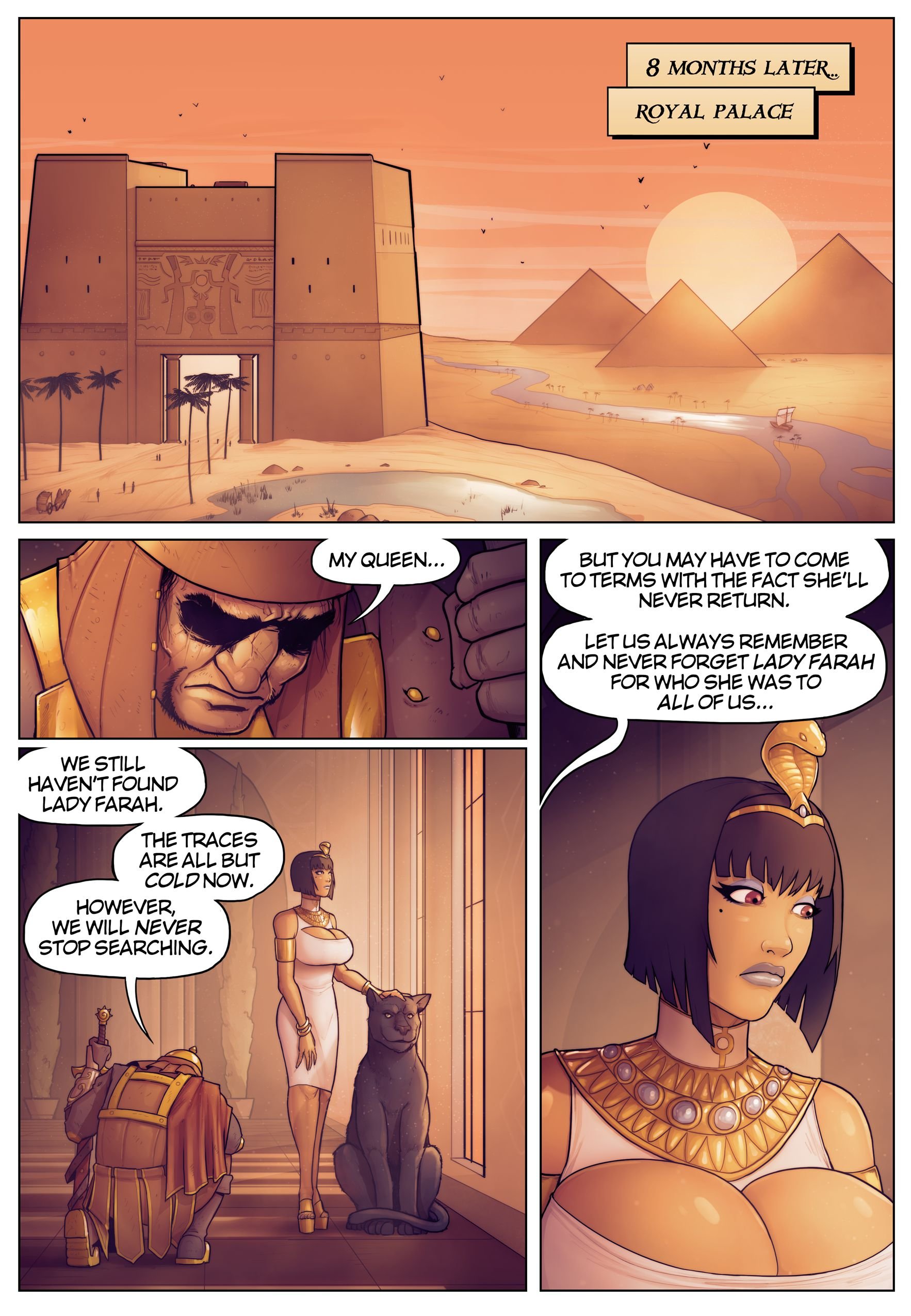 In The Shadow Of Anubis (Legend Of Queen Opala) [DevilHS] - Chapter 1.1 — Page 14