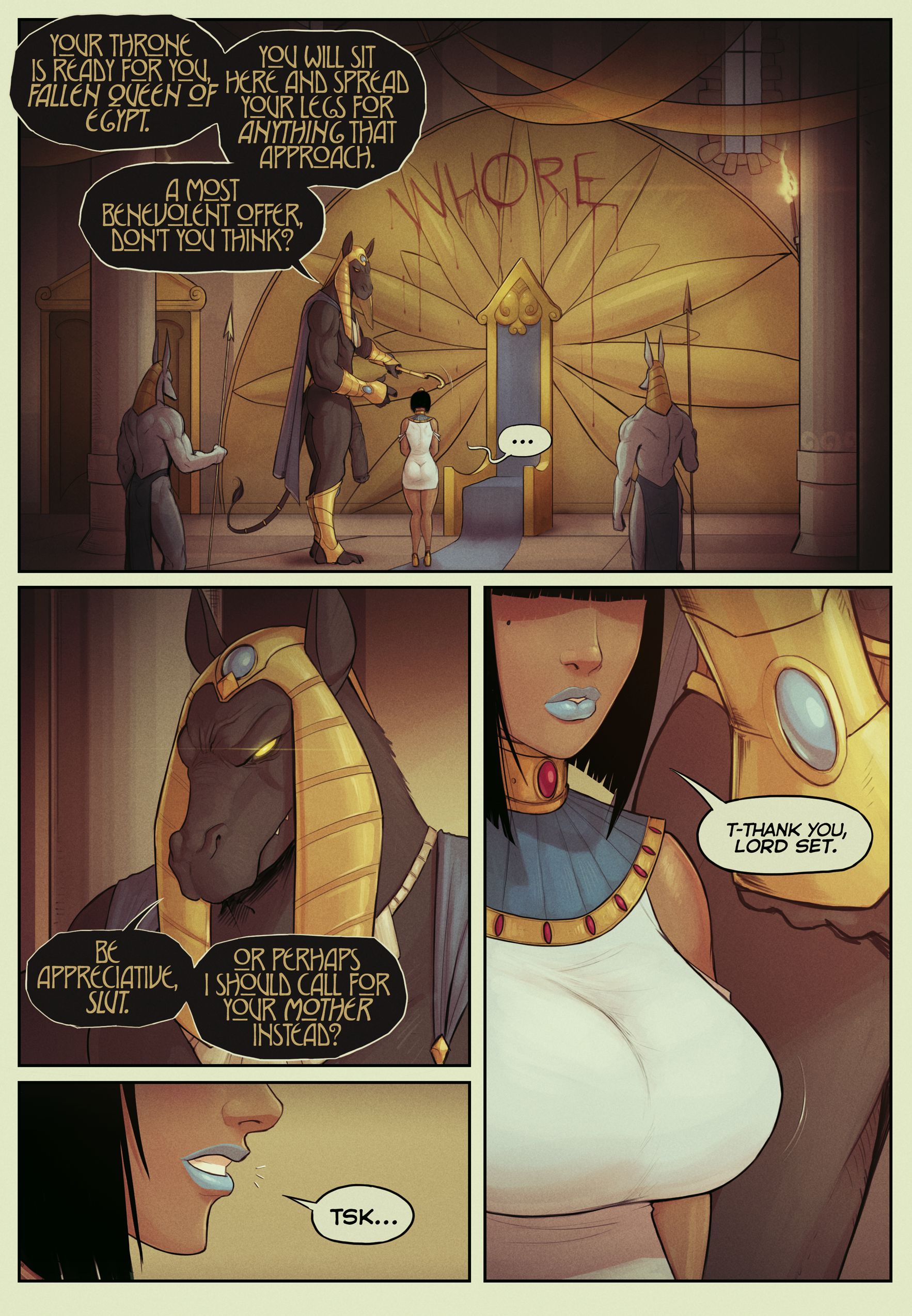 In The Shadow Of Anubis (Legend Of Queen Opala) [DevilHS] - Chapter 2.1 — Page 10