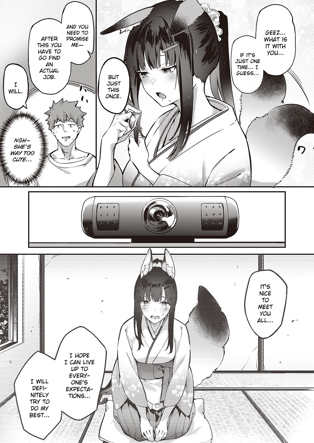 Ometsuke Kitsune Inaho-chan [Bunga] - Chapter 1 — Page 5