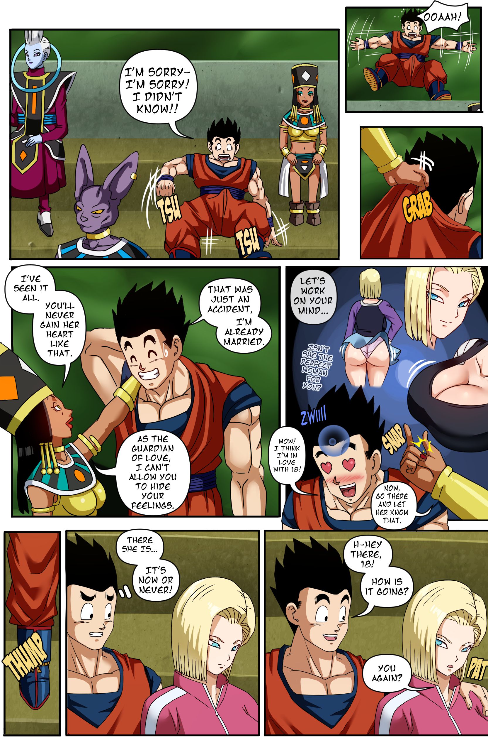 Android 18 And Gohan (Dragon Ball Z) [Pink Pawg] - Chapter 2 — Page 4