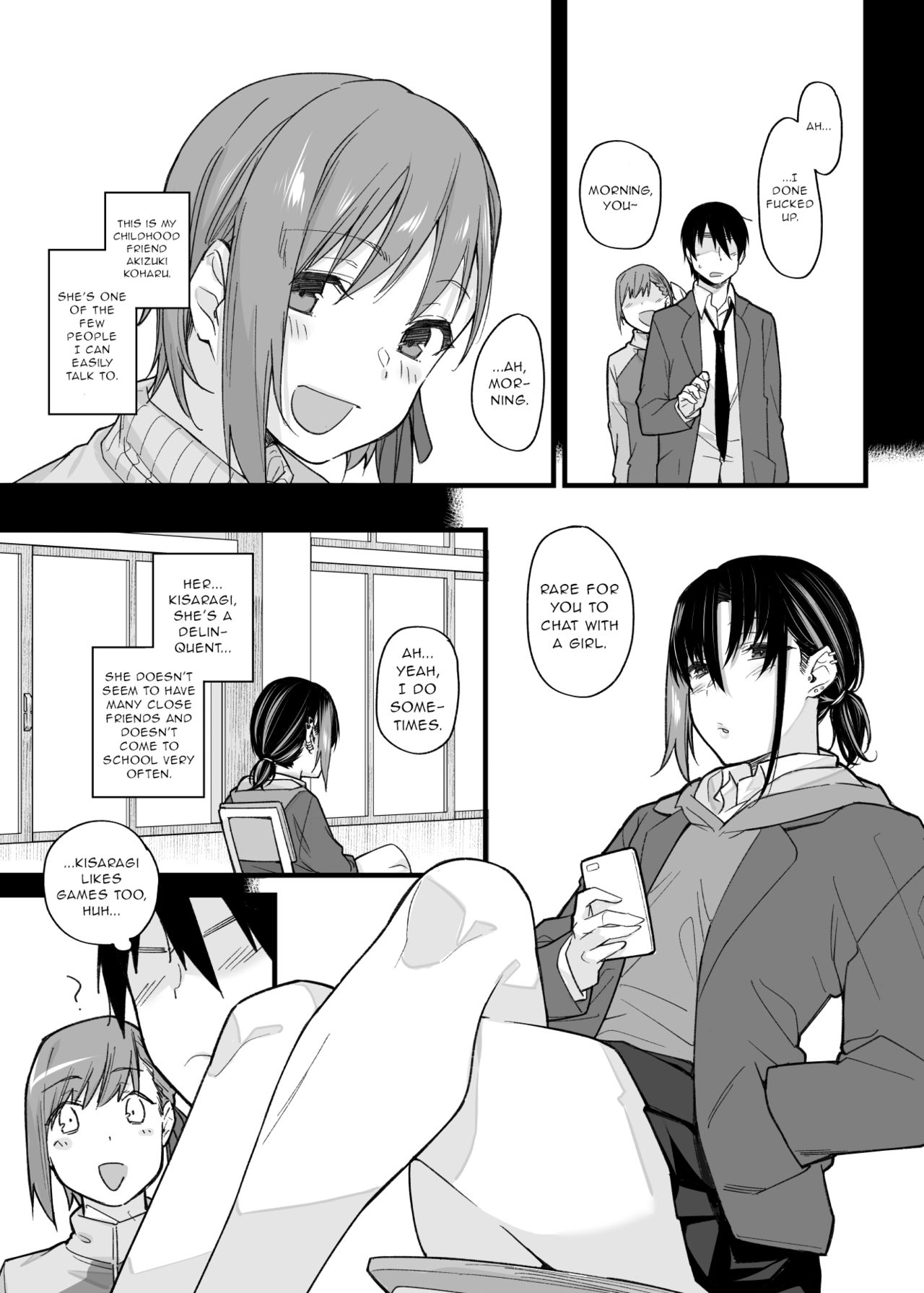 My House Is Immersed From A Bad Girl From My Class [Rama] - Chapter 1 — Page 9