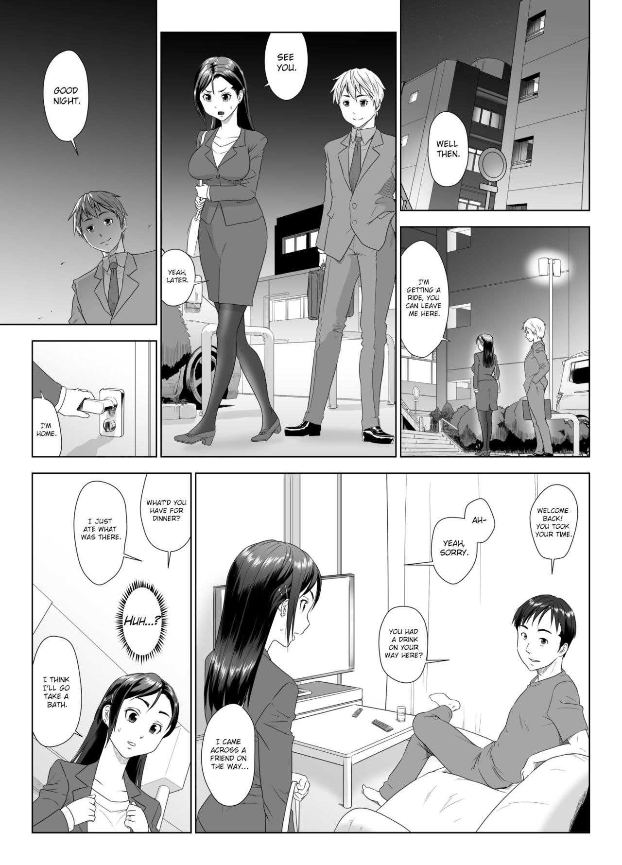Moaning To Another Man’s Cock [GUNsRYU] - Chapter 1 — Page 12