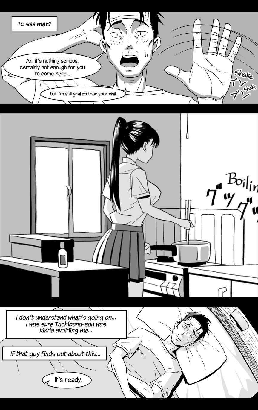 Ojisen JK to Batsuichi Tenchou (After the Rain) [Caustica] - Chapter 1 — Page 6