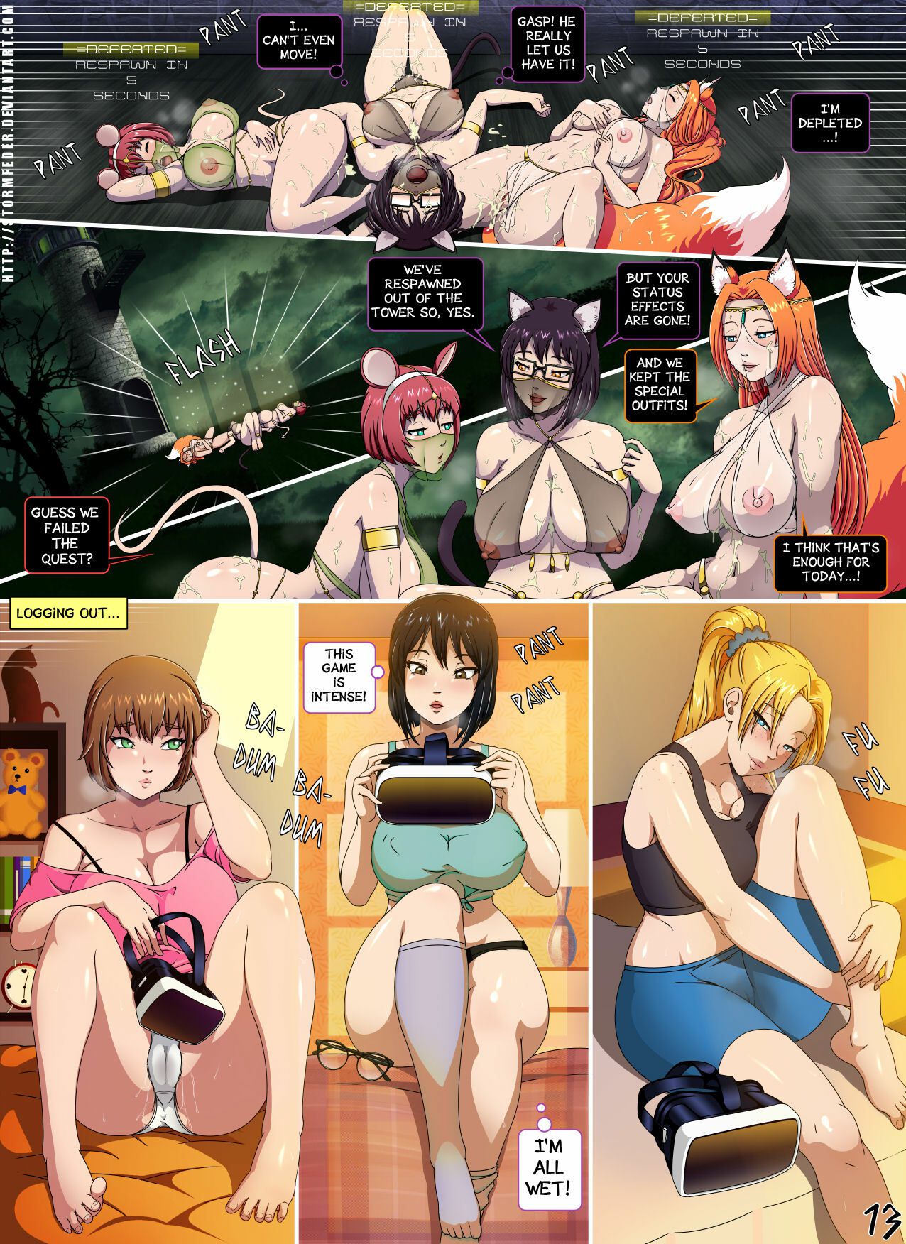 Final Euphrasy [StormFedeR] - Chapter 1 — Page 14