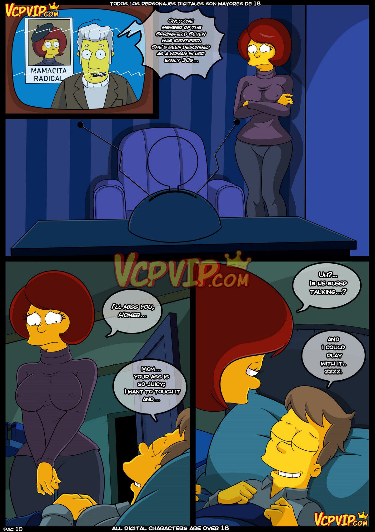 Mama (The Simpsons) [Croc] - Chapter 1 — Page 11