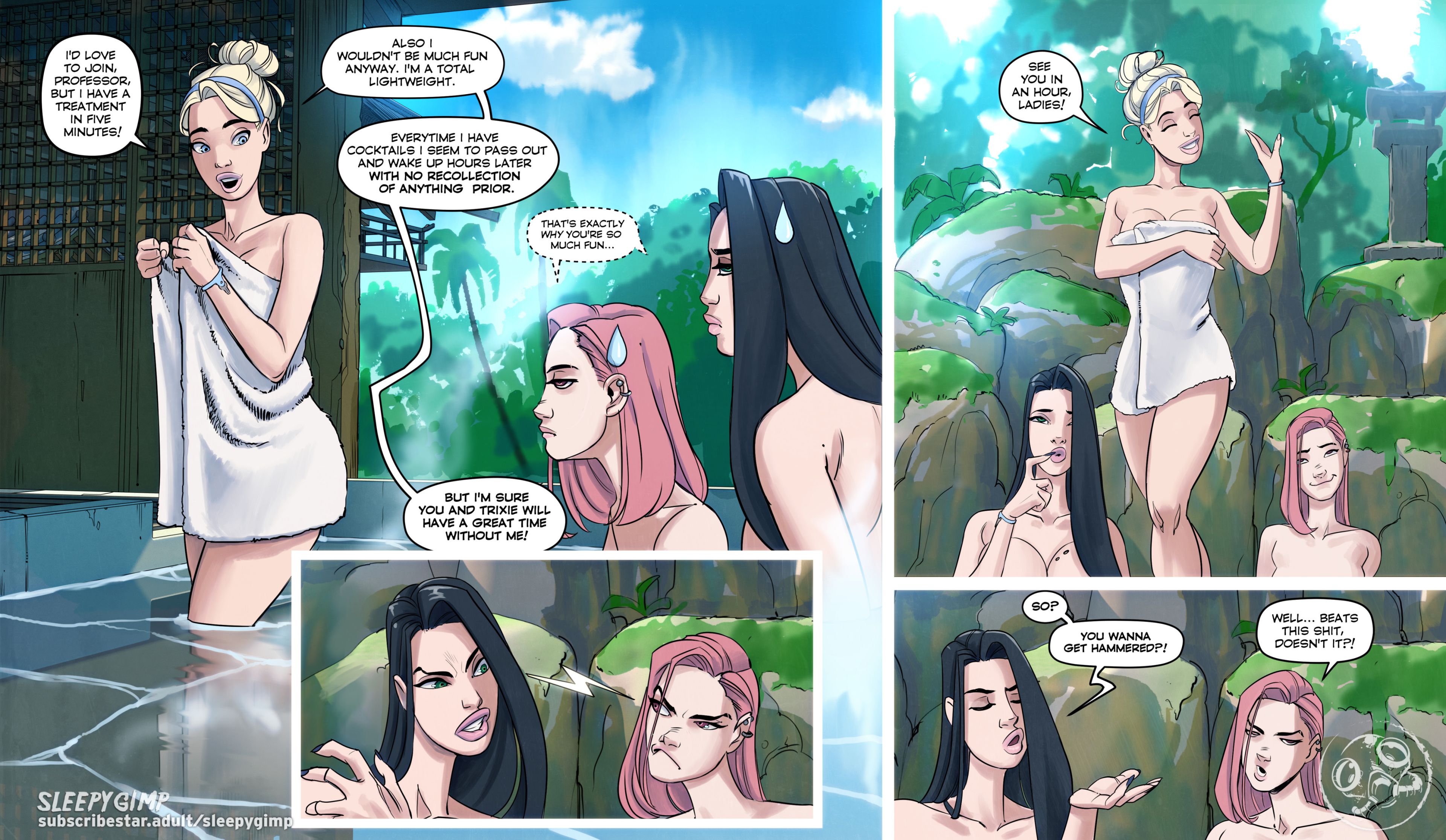 Nancy Templeton’s Day Off [Sleepy Gimp] - Chapter 1 — Page 14