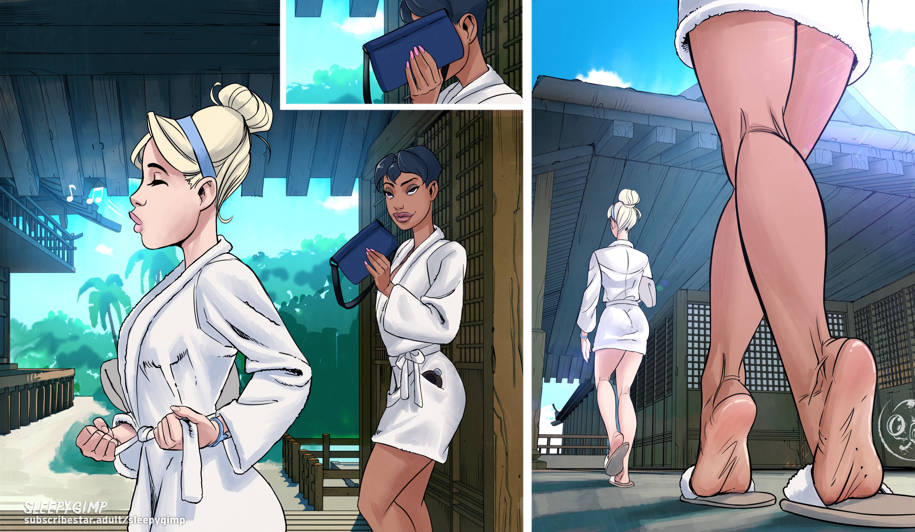 Nancy Templeton’s Day Off [Sleepy Gimp] - Chapter 1 — Page 15