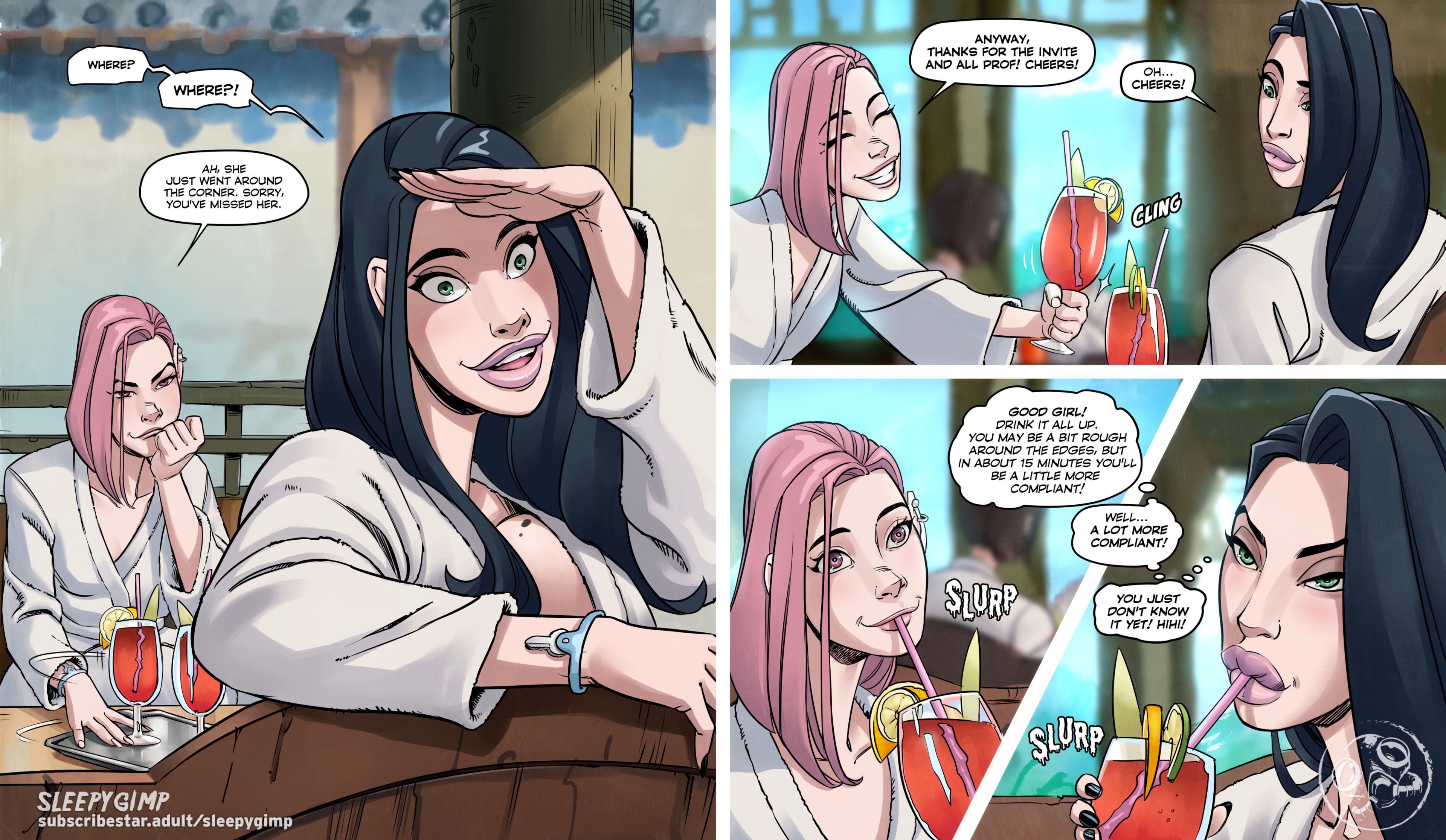 Nancy Templeton’s Day Off [Sleepy Gimp] - Chapter 1 — Page 19