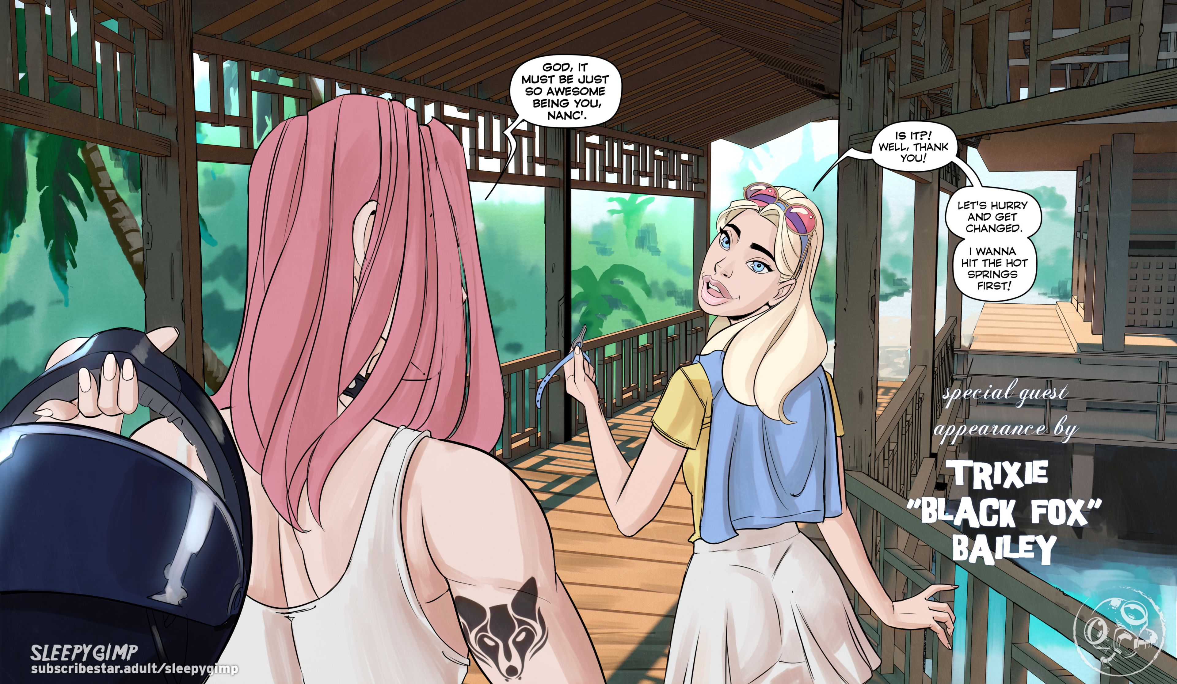 Nancy Templeton’s Day Off [Sleepy Gimp] - Chapter 1 — Page 7