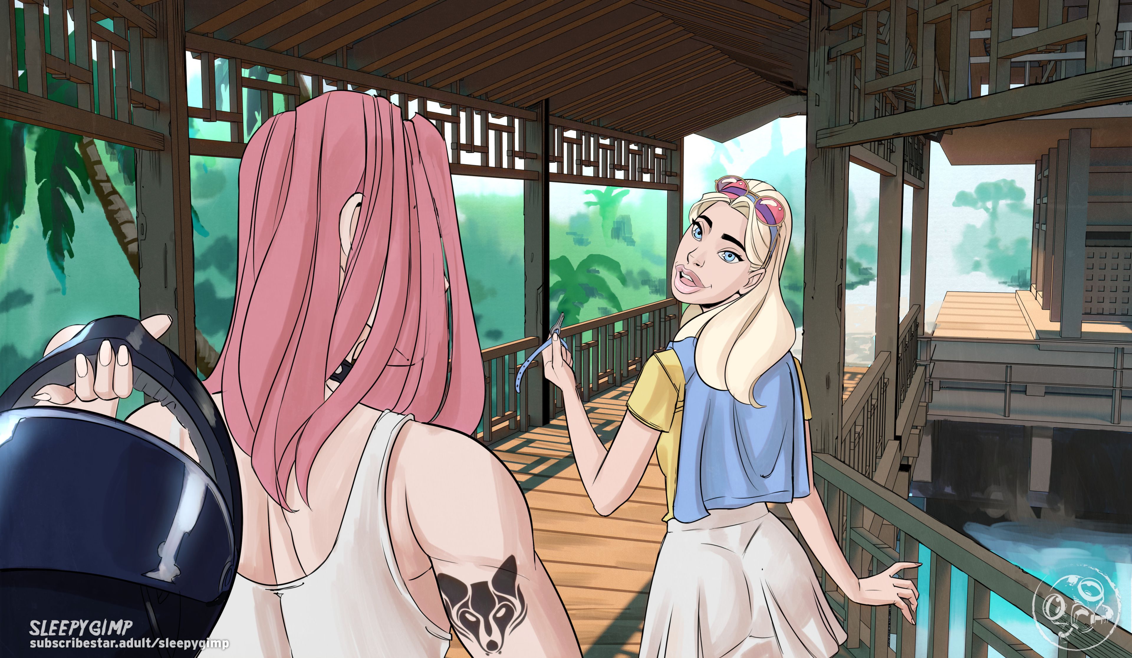 Nancy Templeton’s Day Off [Sleepy Gimp] - Chapter 1.5 — Page 7