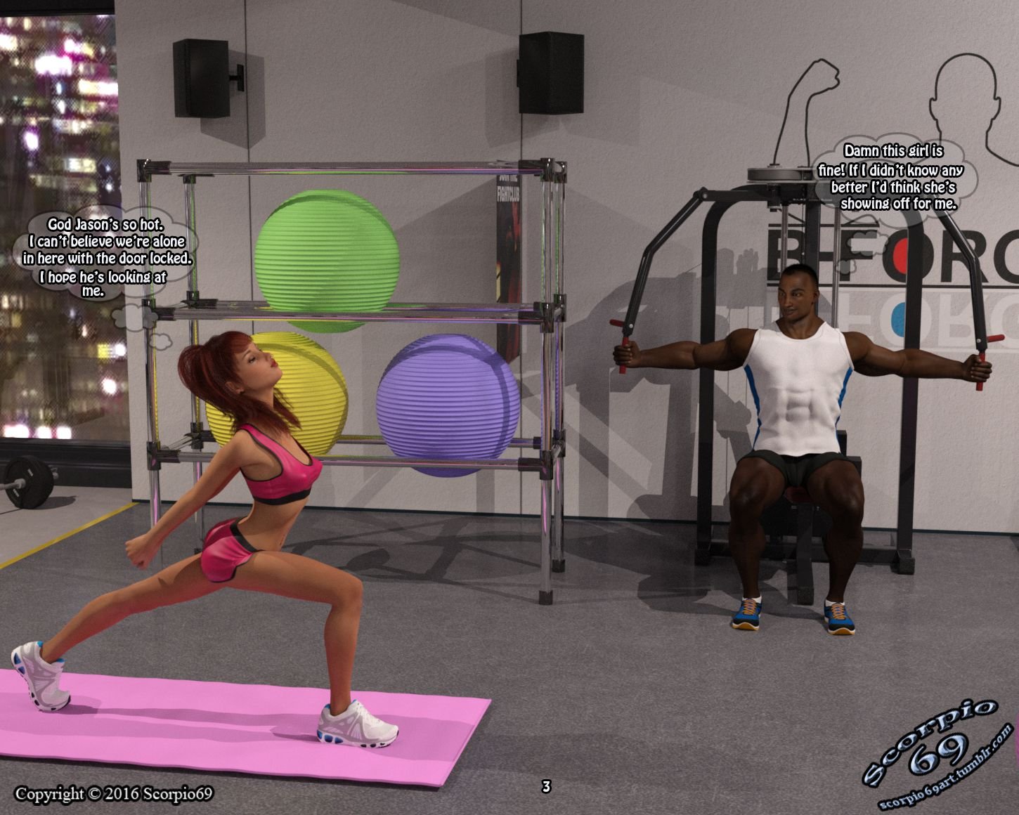 The Gym Encounter [Scorpio69] - Chapter 1 — Page 5